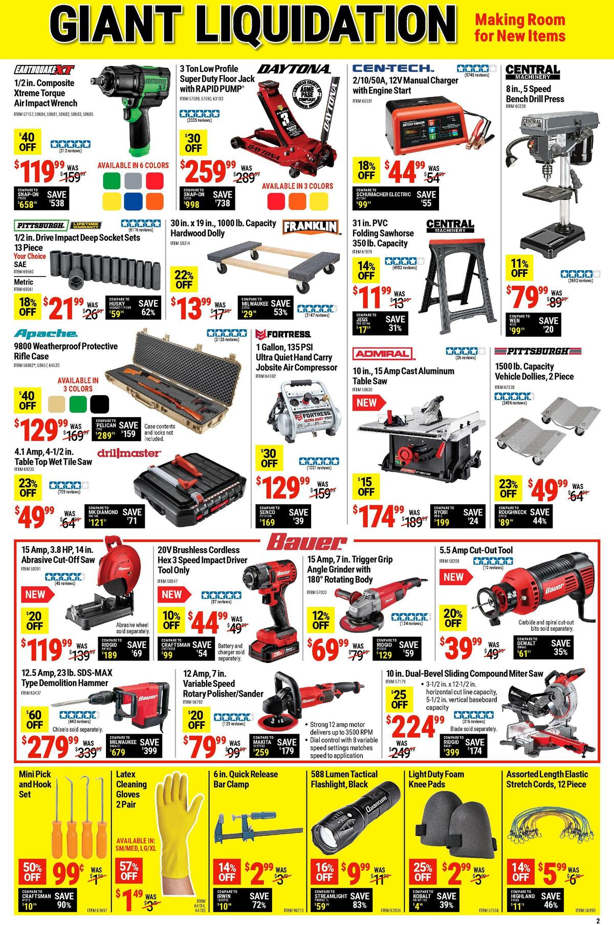 Harbor Freight Tools Weekly Ad from July 25