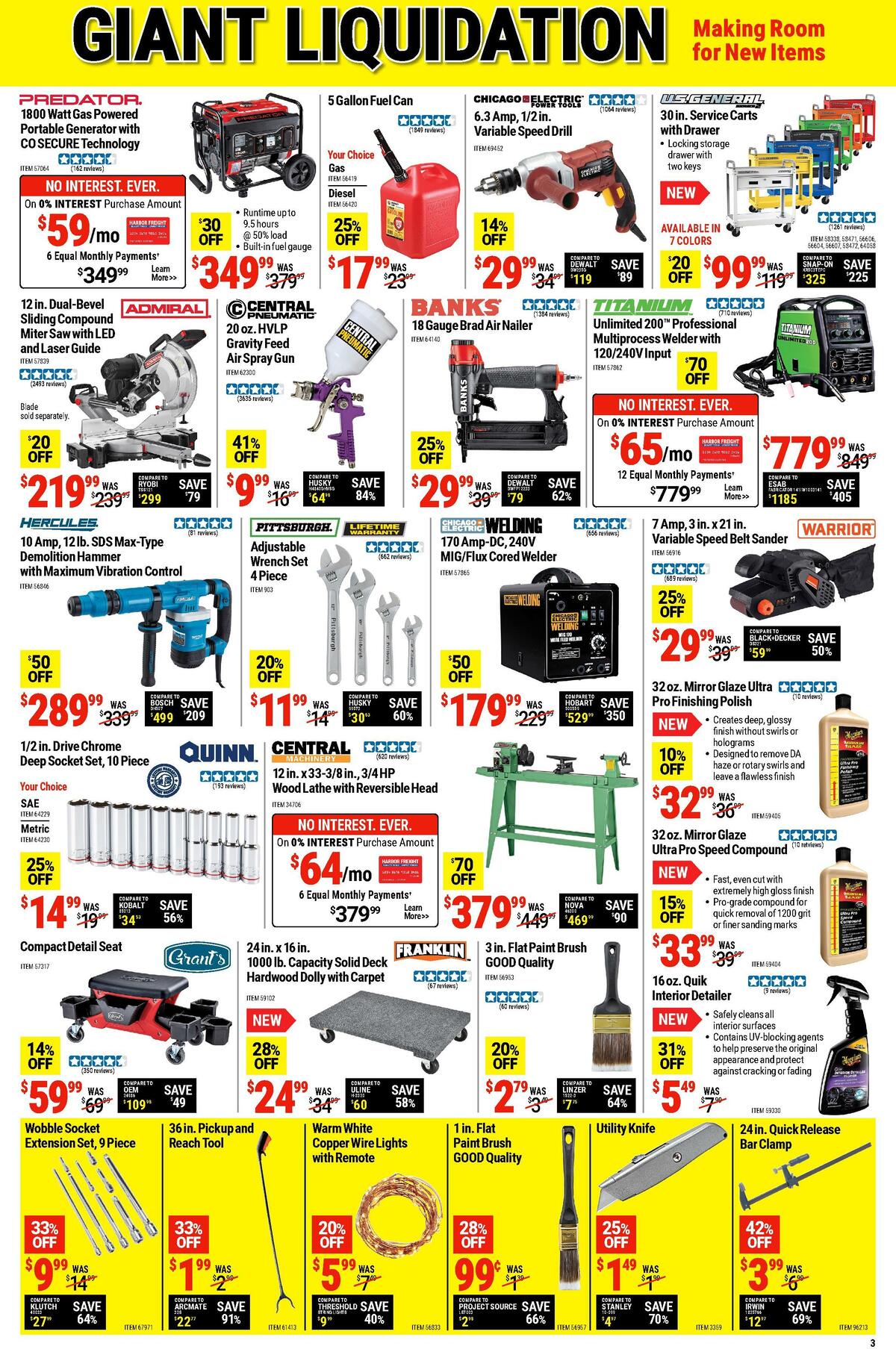 Harbor Freight Tools Weekly Ad from July 25