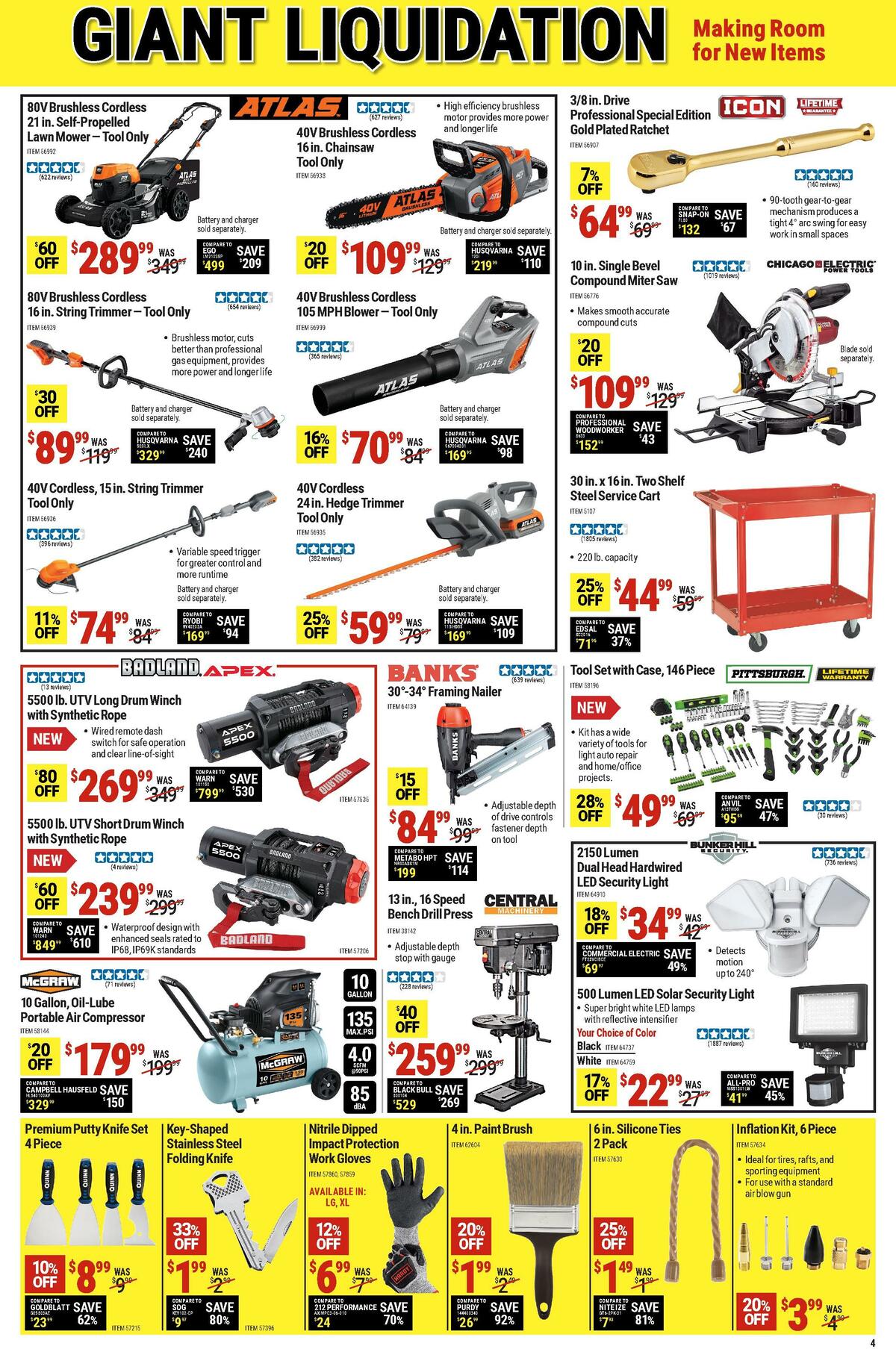 Harbor Freight Tools Weekly Ad from July 25