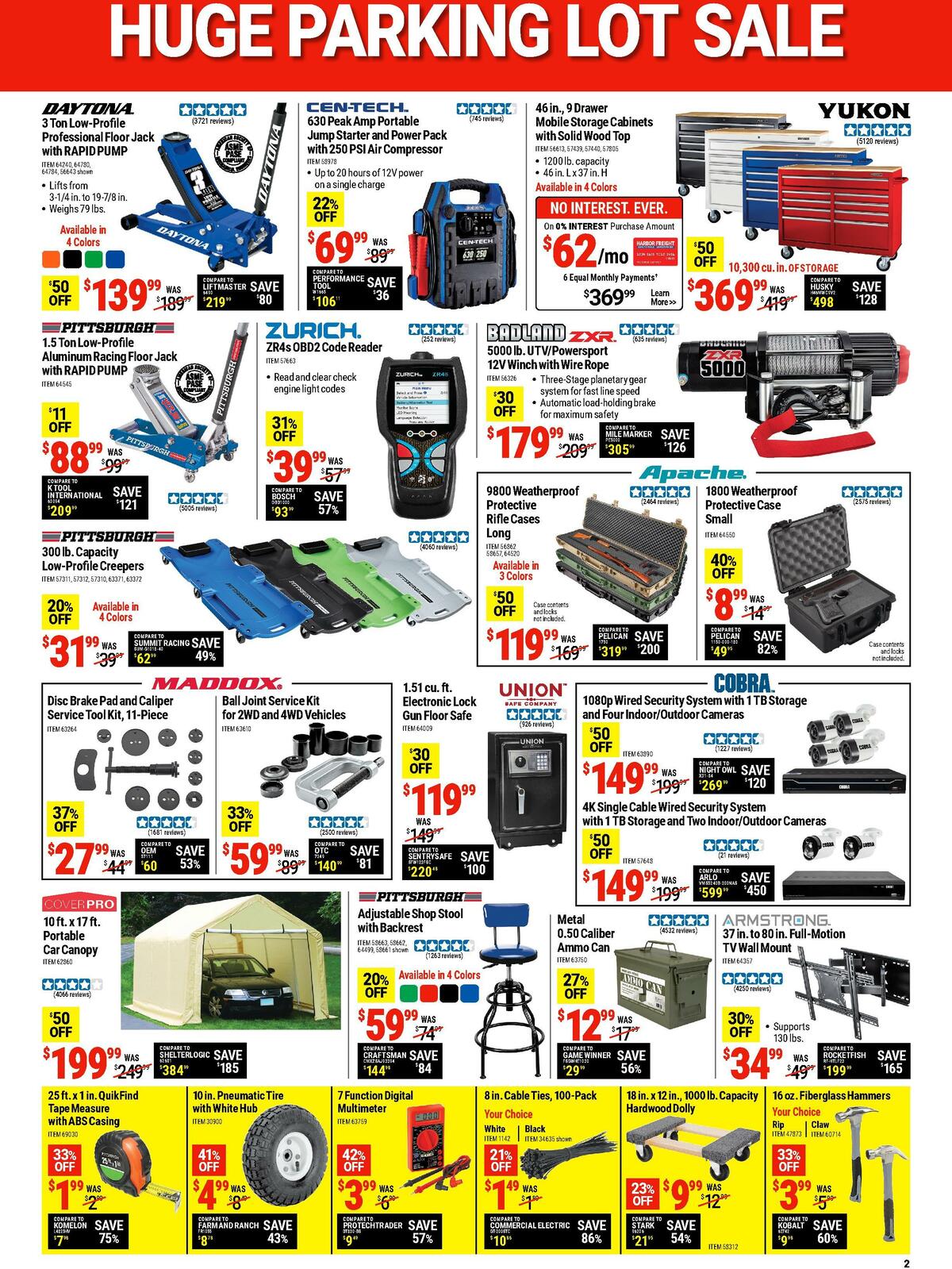 Harbor Freight Tools Weekly Ad from March 6