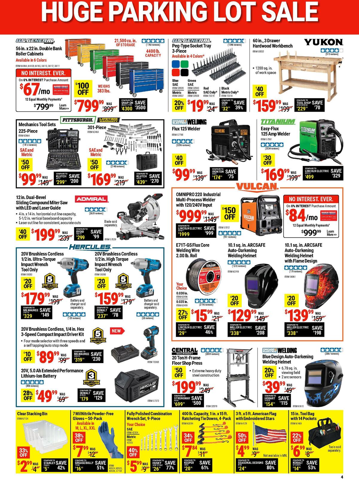 Harbor Freight Tools Weekly Ad from March 6