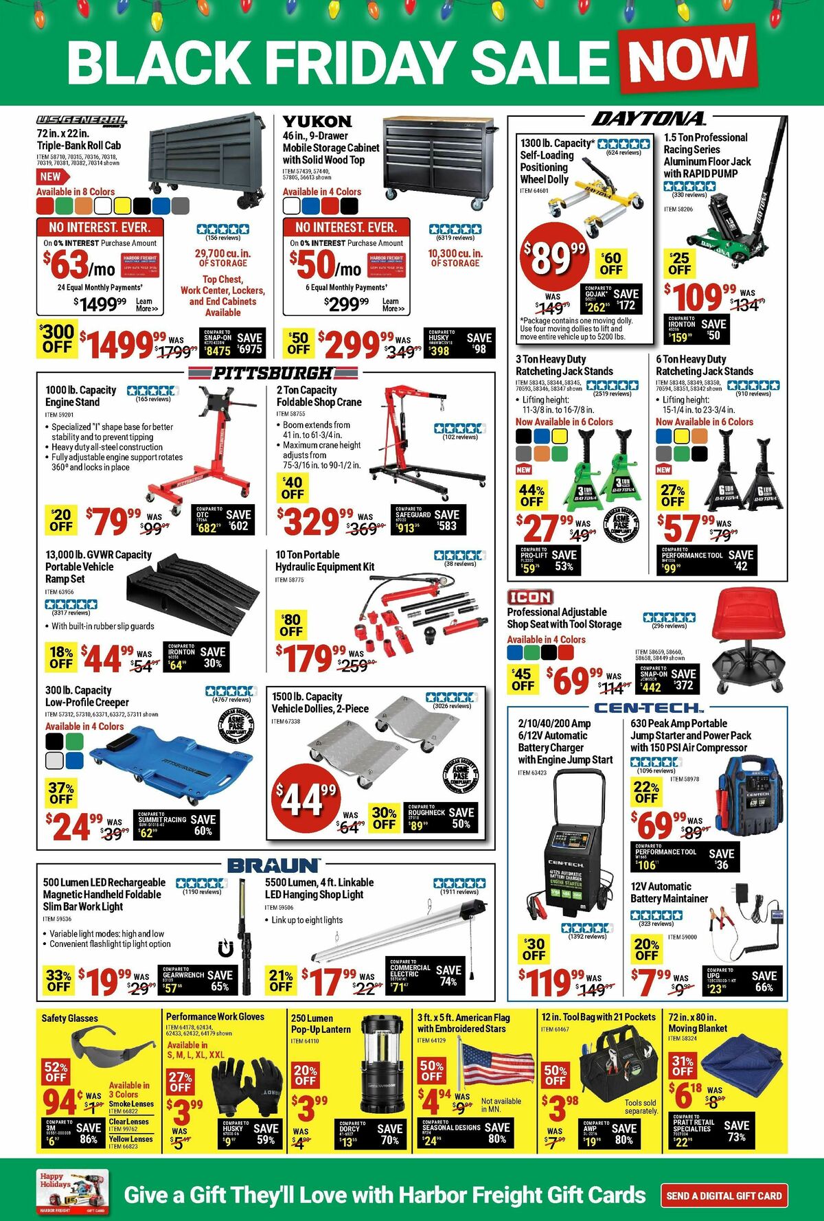 Harbor Freight Tools Weekly Ad from November 20