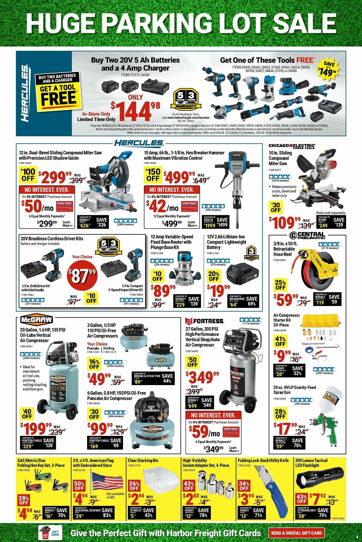 Harbor Freight Tools Weekly Ad from March 4