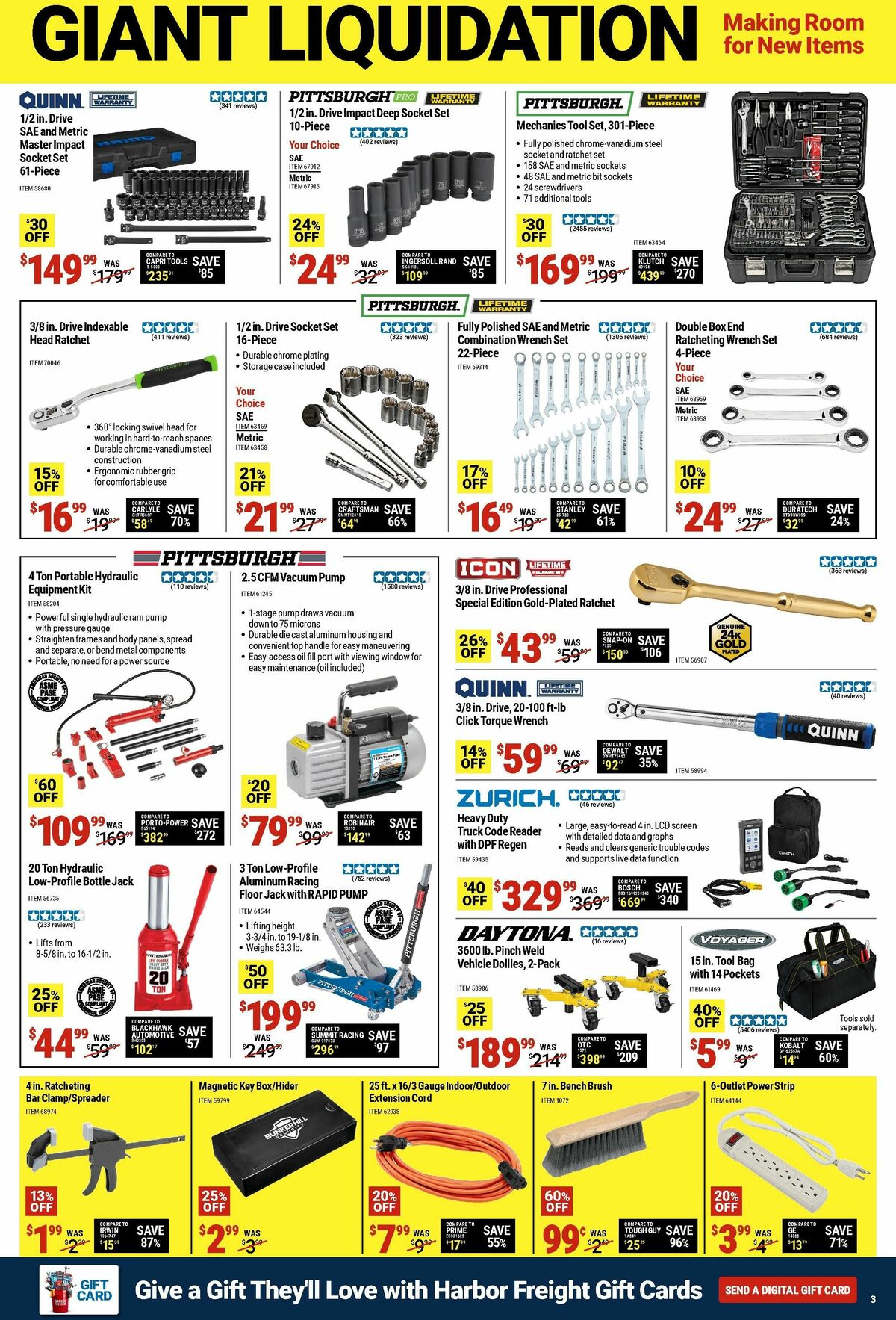 Harbor Freight Tools Weekly Ad from July 22