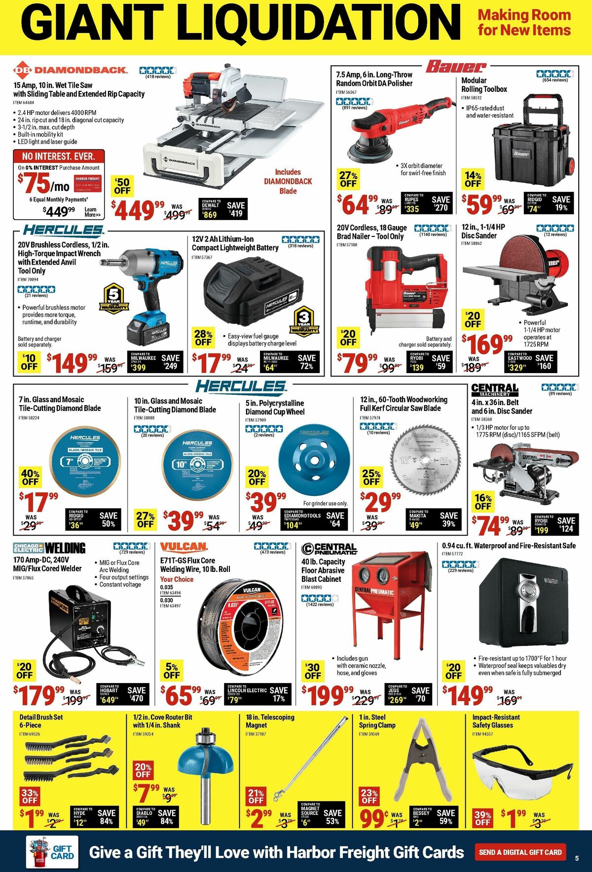 Harbor Freight Tools Weekly Ad from July 22