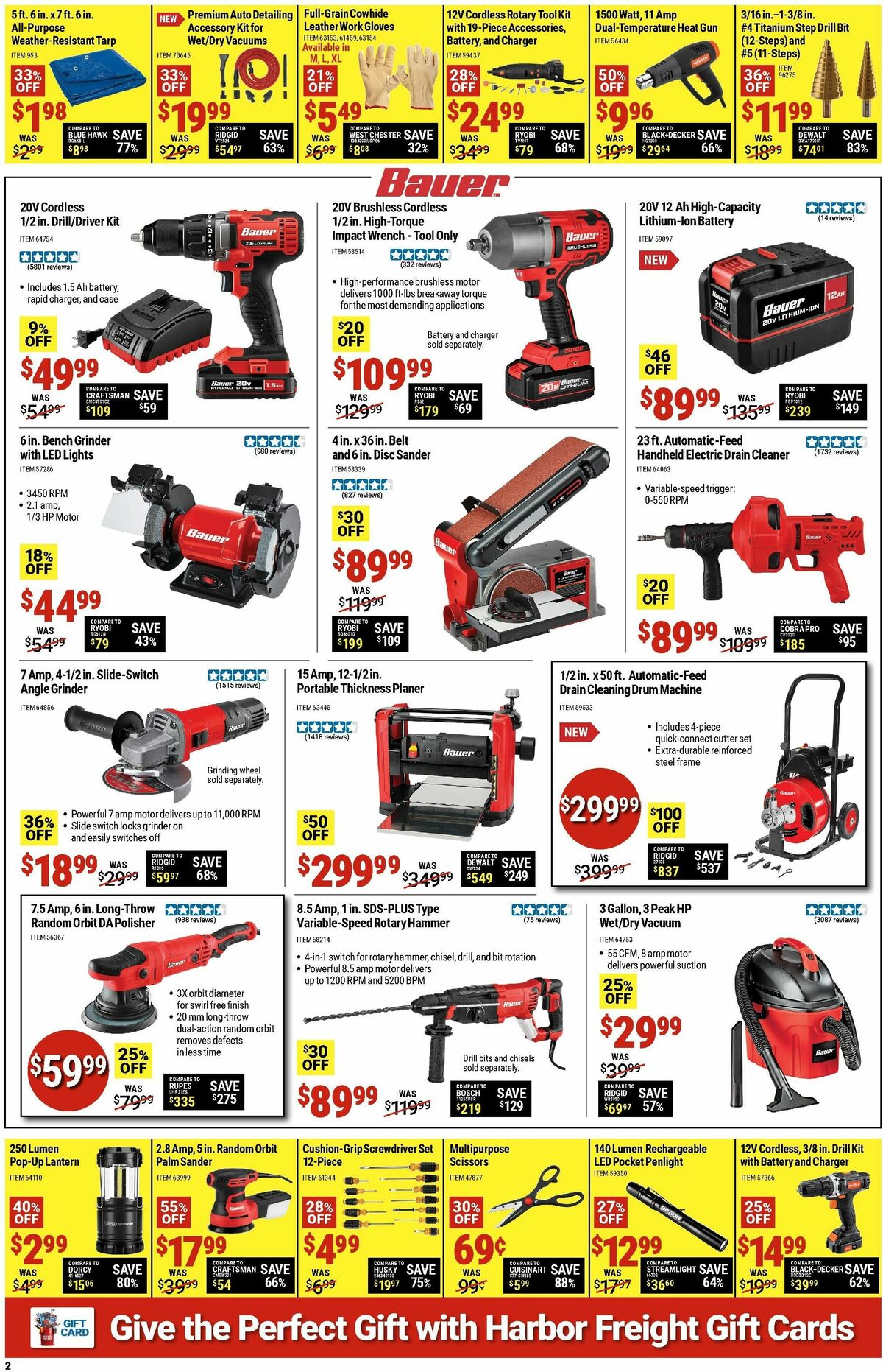 Harbor Freight Tools Weekly Ad from October 7