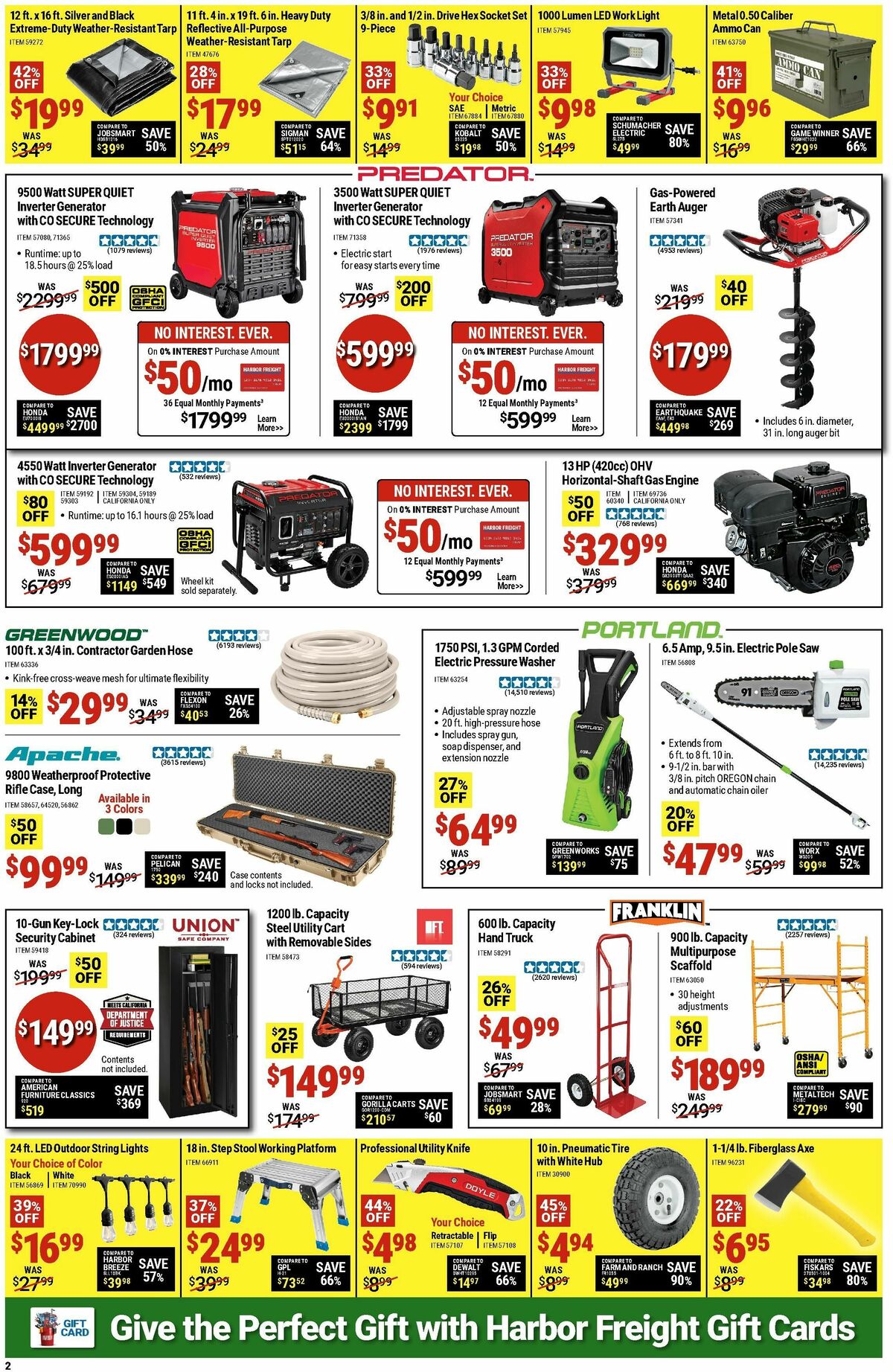 Harbor Freight Tools Weekly Ad from November 25