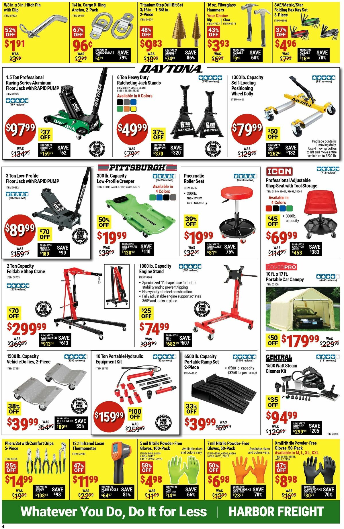 Harbor Freight Tools Weekly Ad from November 25