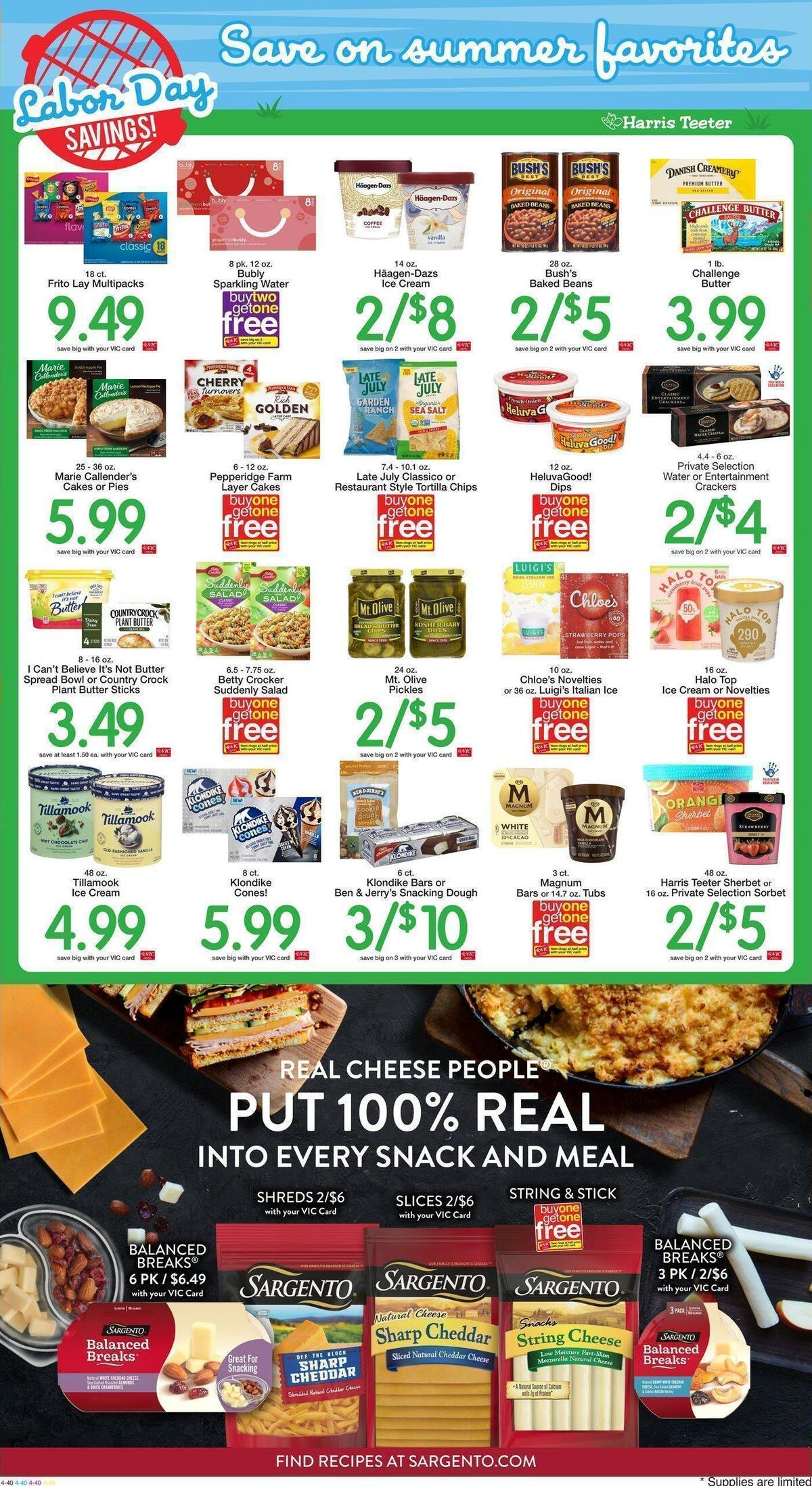 Harris Teeter Weekly Ad from August 31