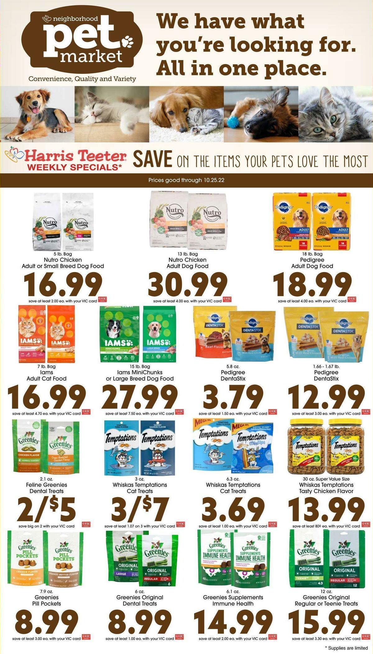 Harris Teeter Weekly Ad from October 19