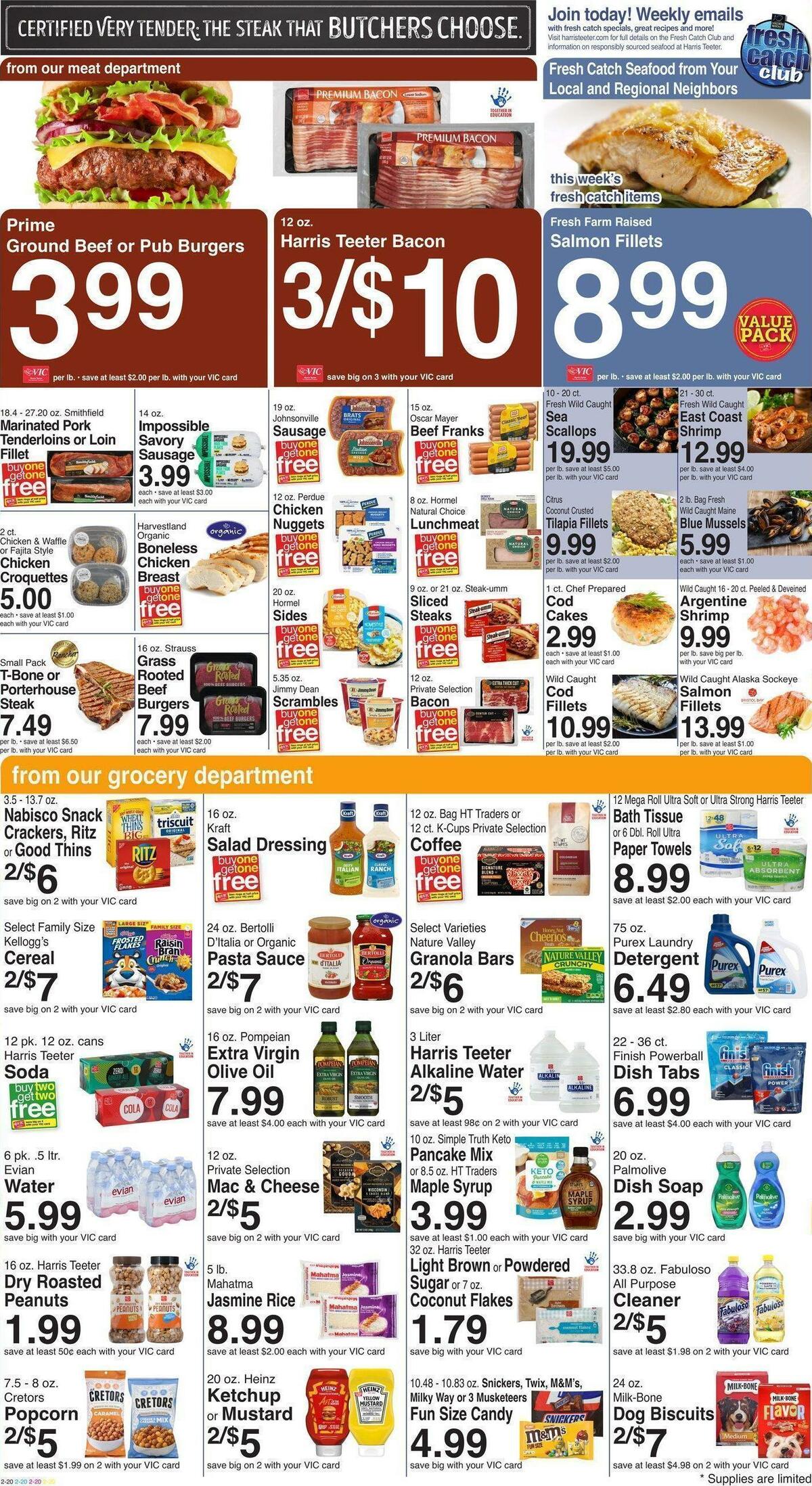 Harris Teeter Weekly Ad from October 19