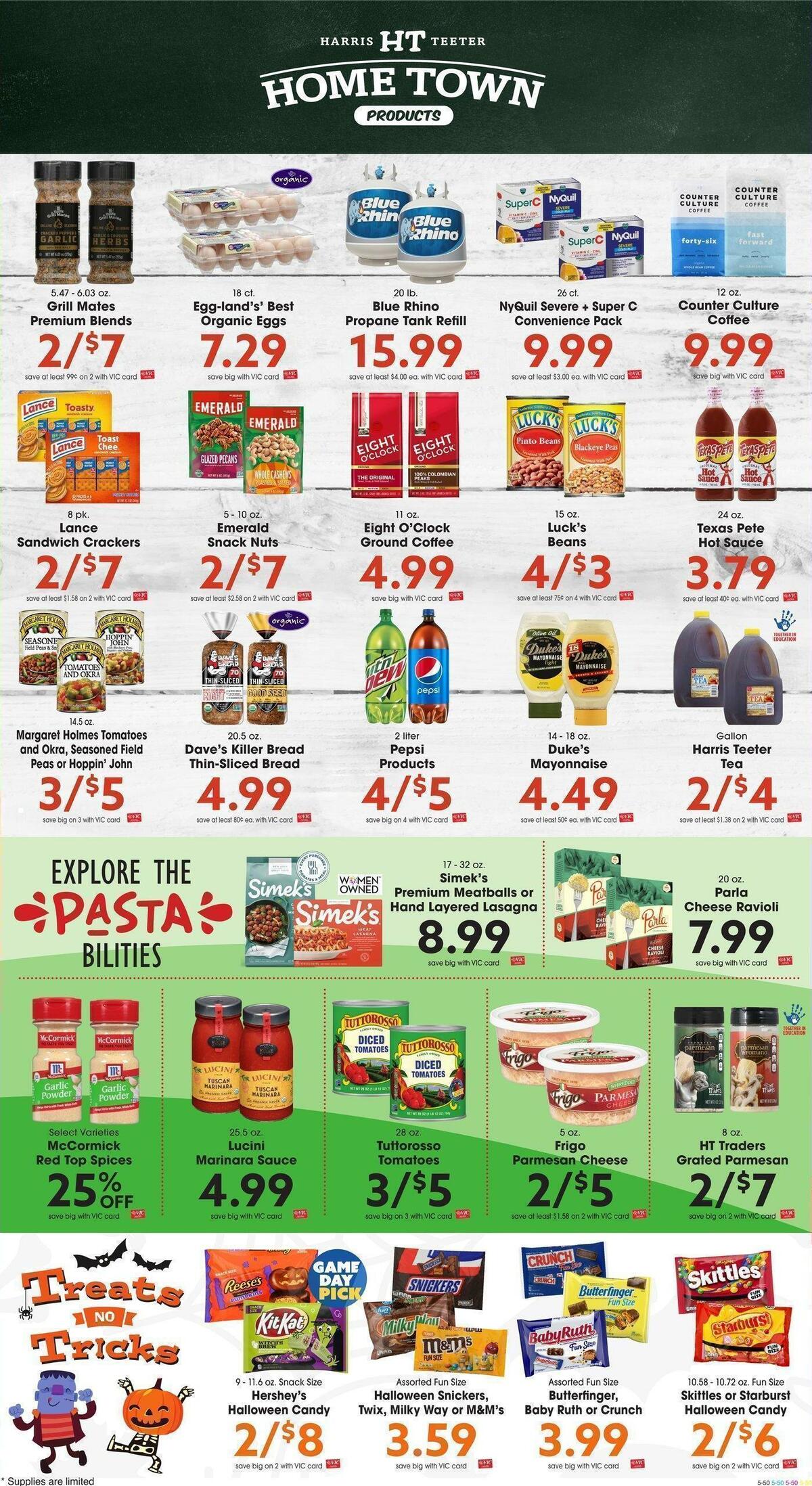 Harris Teeter Weekly Ad from October 19