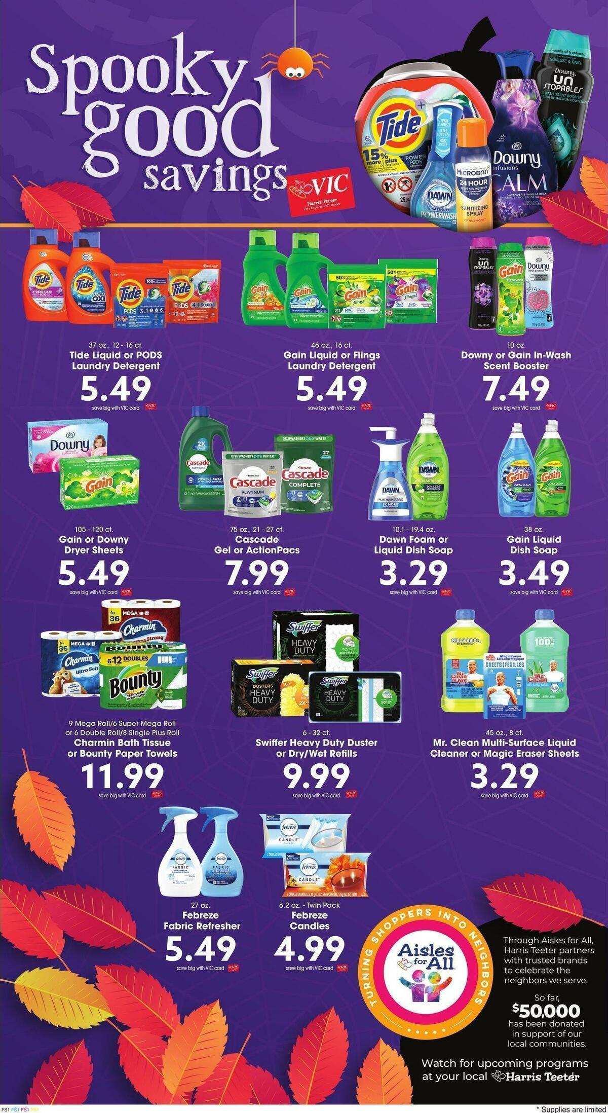 Harris Teeter Weekly Ad from October 19