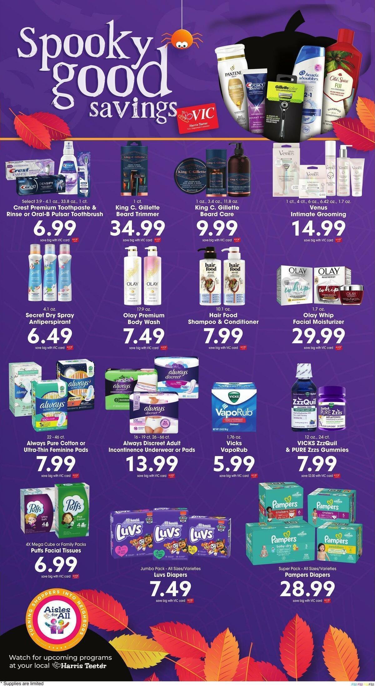 Harris Teeter Weekly Ad from October 19