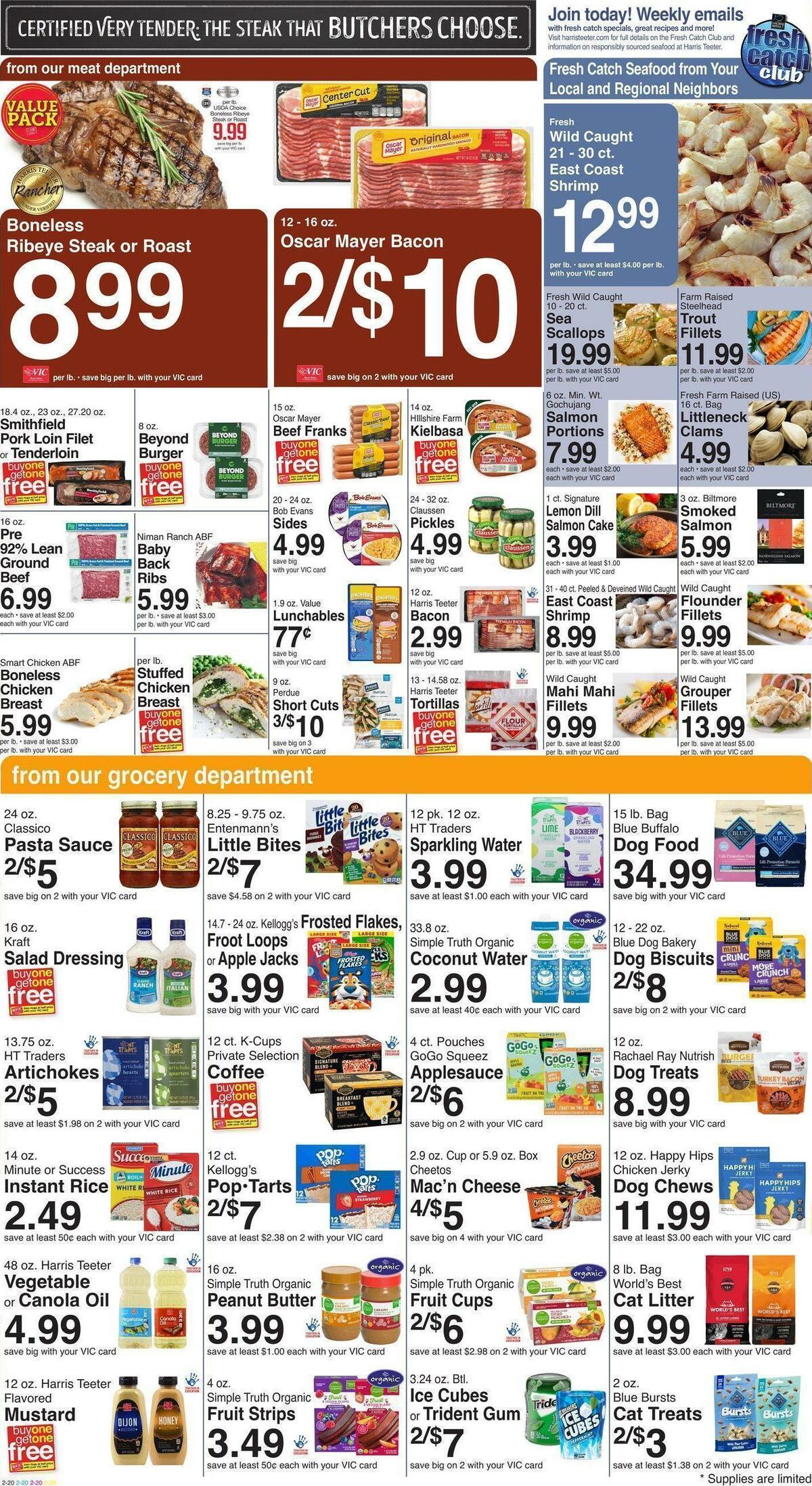 Harris Teeter Weekly Ad from January 18