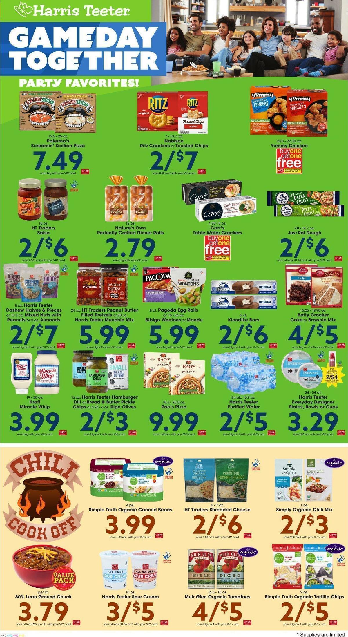 Harris Teeter Weekly Ad from January 18