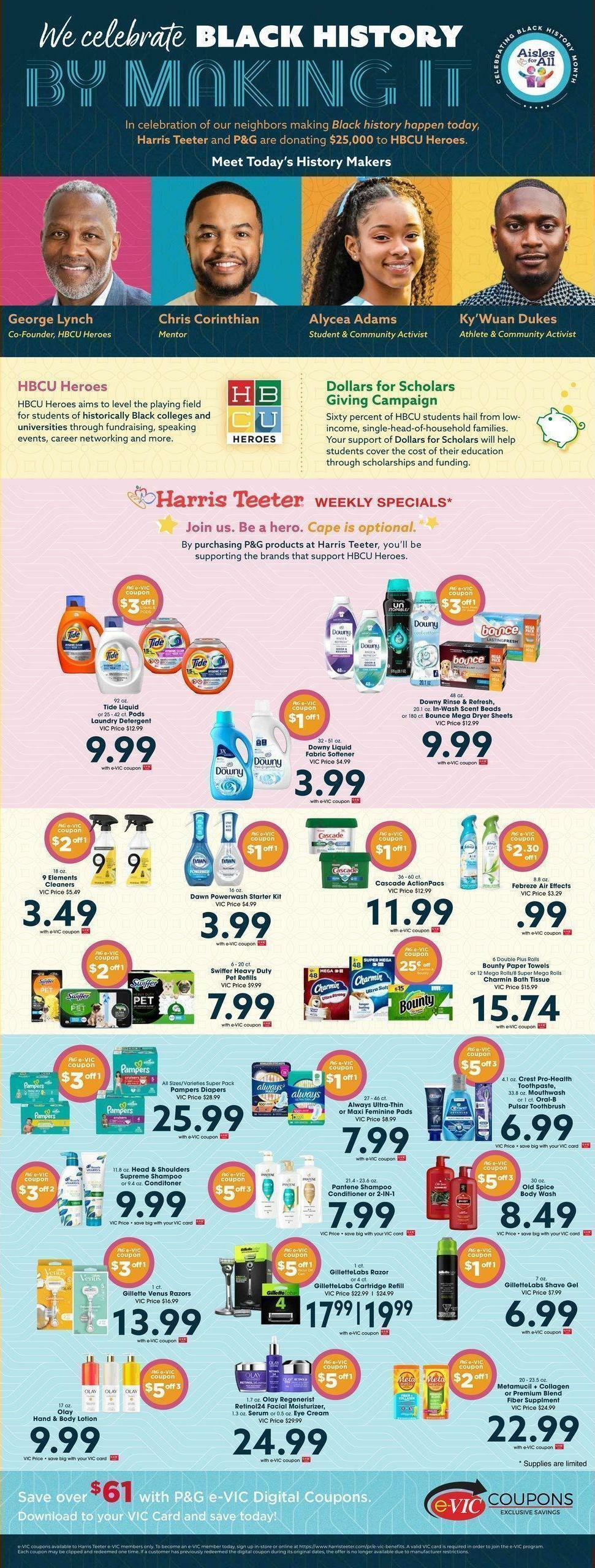 Harris Teeter Weekly Ad from February 1