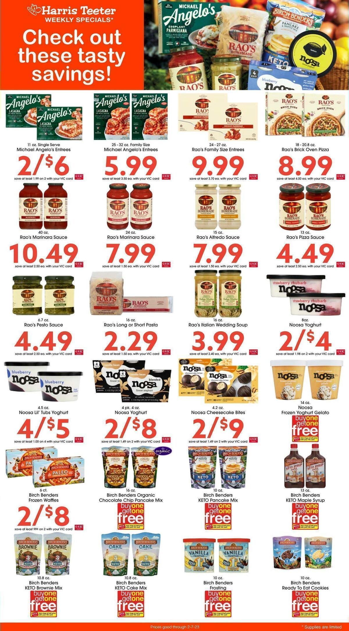 Harris Teeter Weekly Ad from February 1