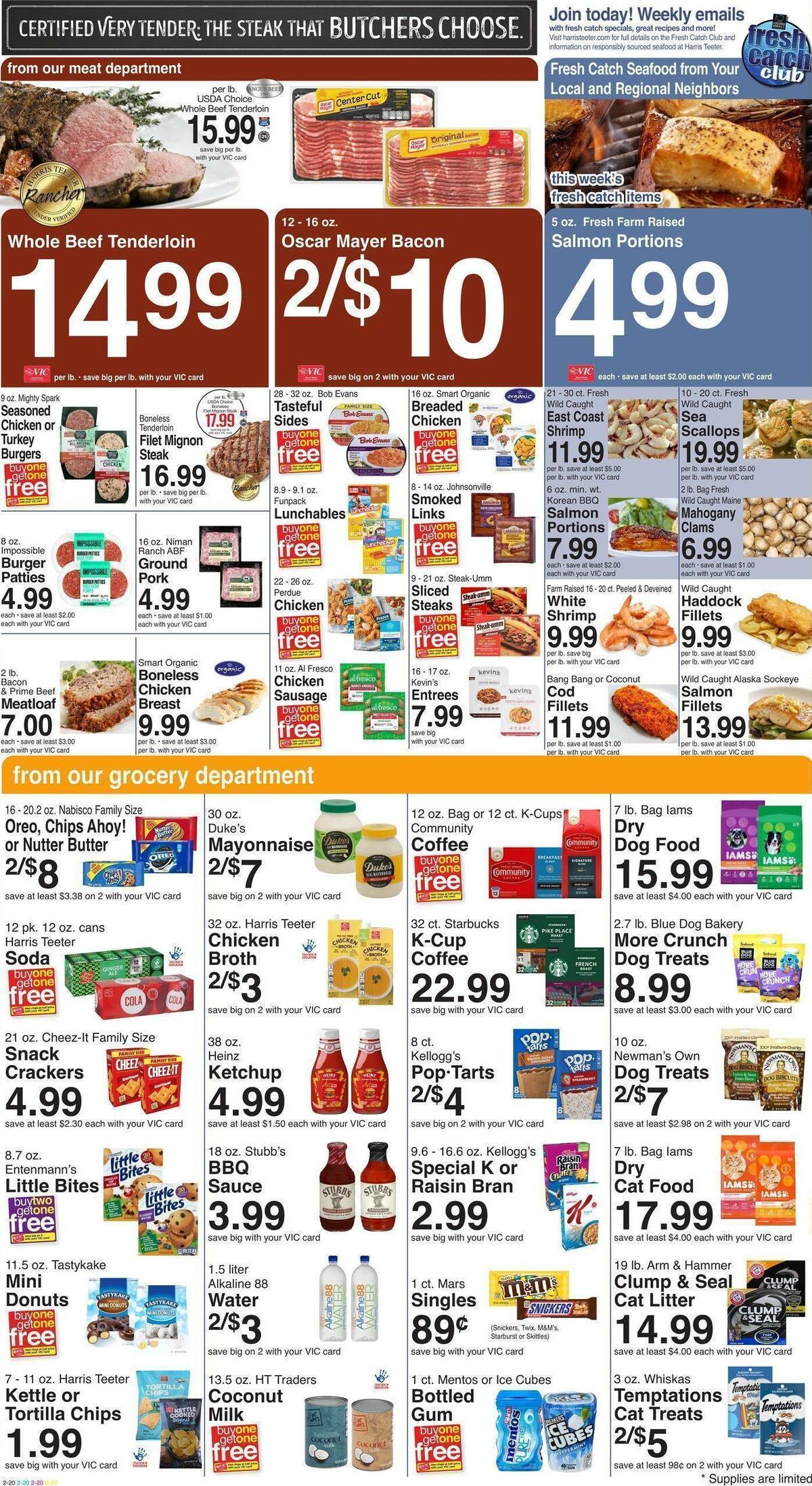 Harris Teeter Weekly Ad from February 1