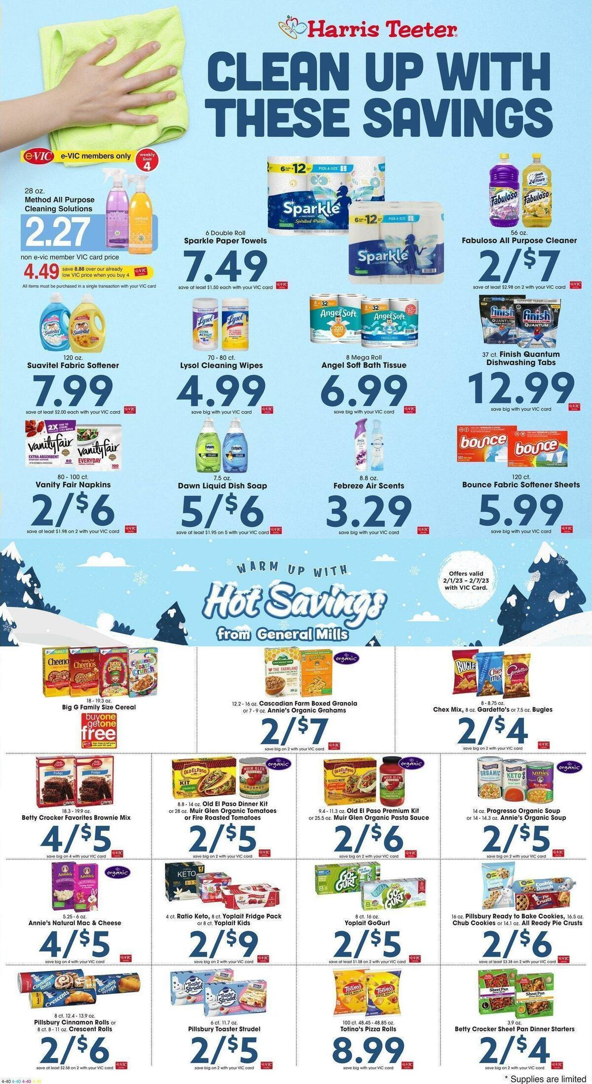 Harris Teeter Weekly Ad from February 1