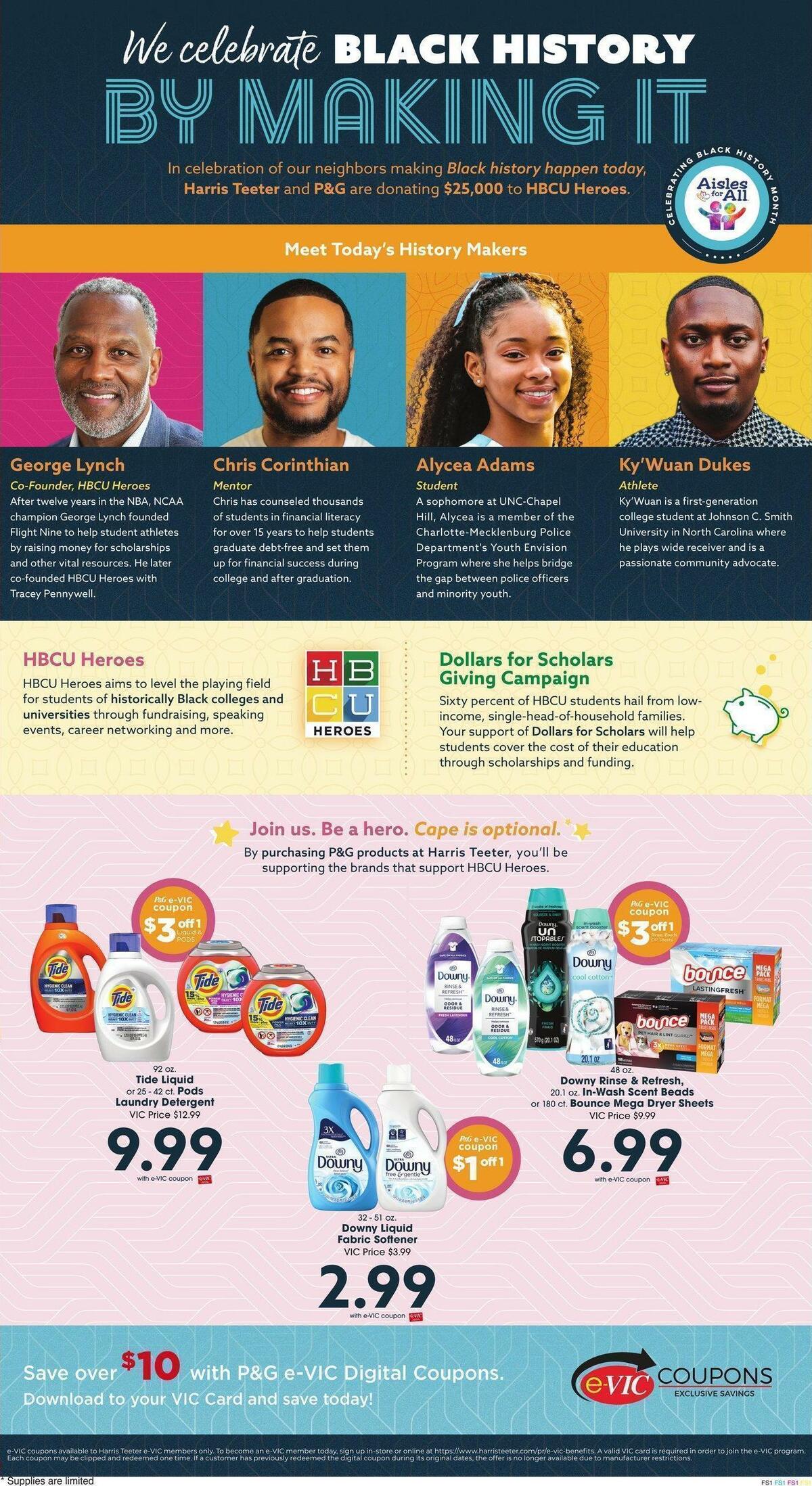 Harris Teeter Weekly Ad from February 1