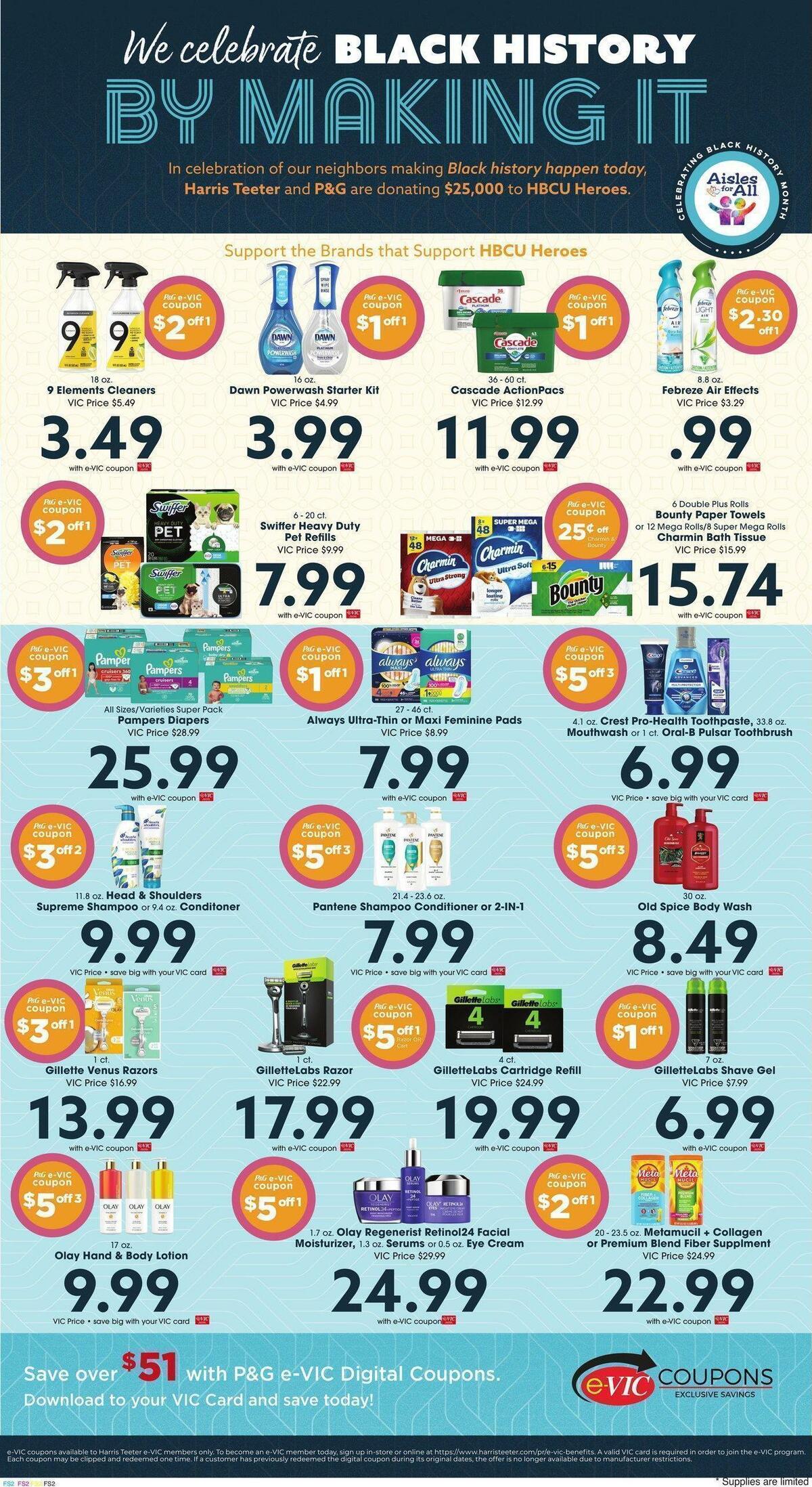 Harris Teeter Weekly Ad from February 1