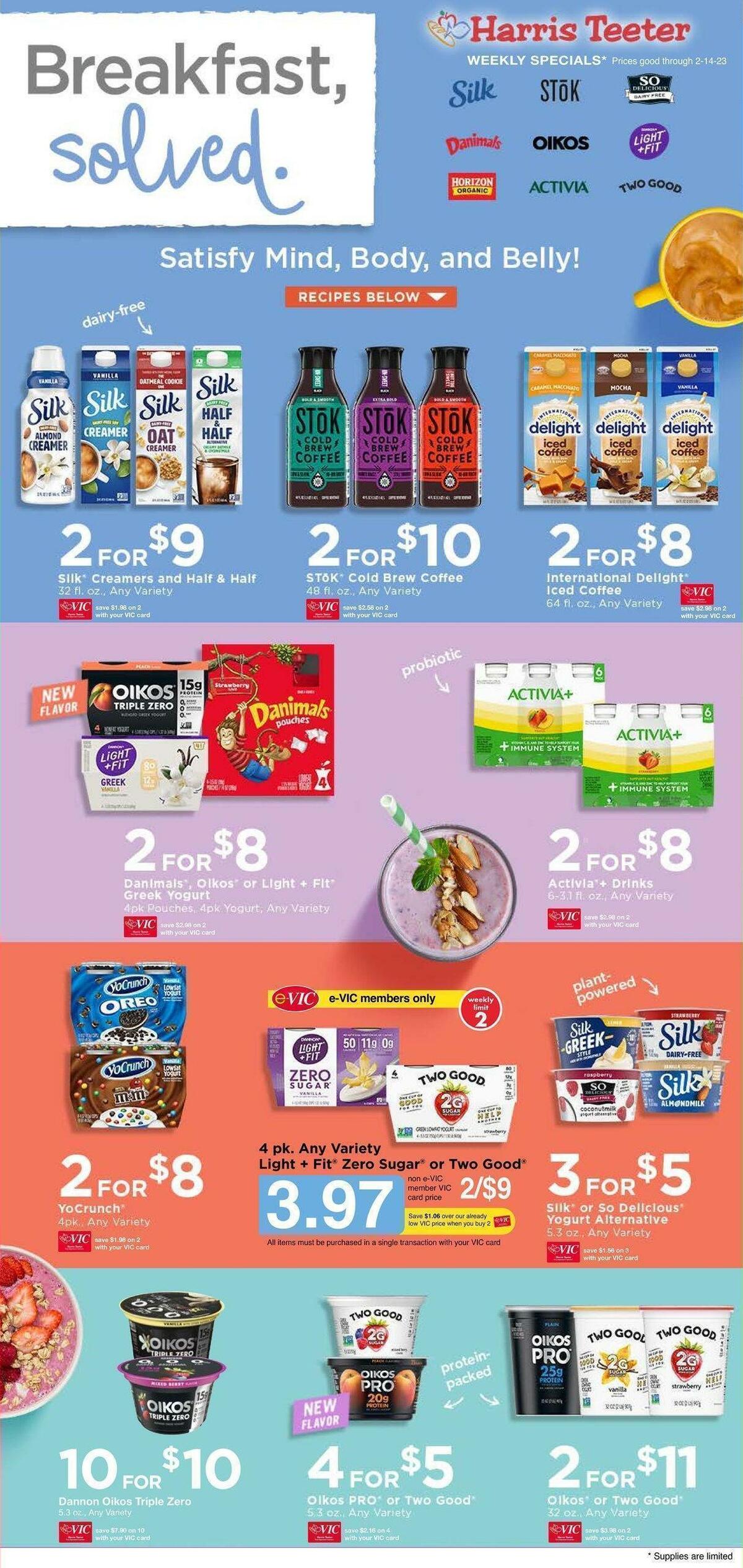 Harris Teeter Weekly Ad from February 8