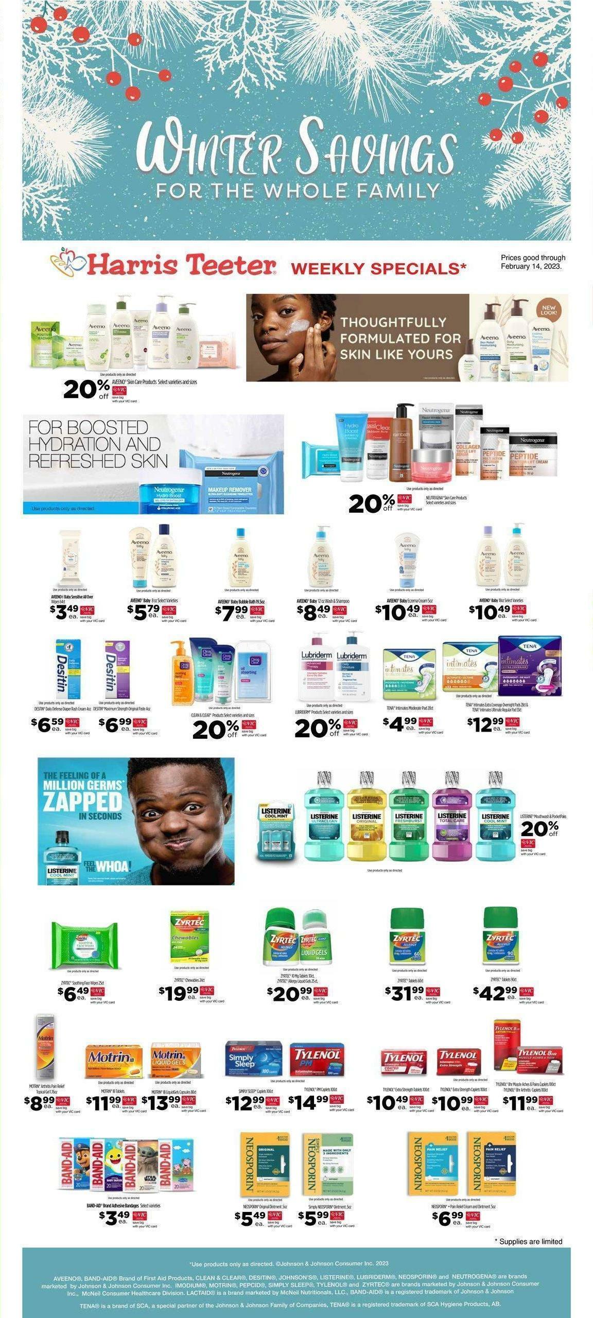 Harris Teeter Weekly Ad from February 8