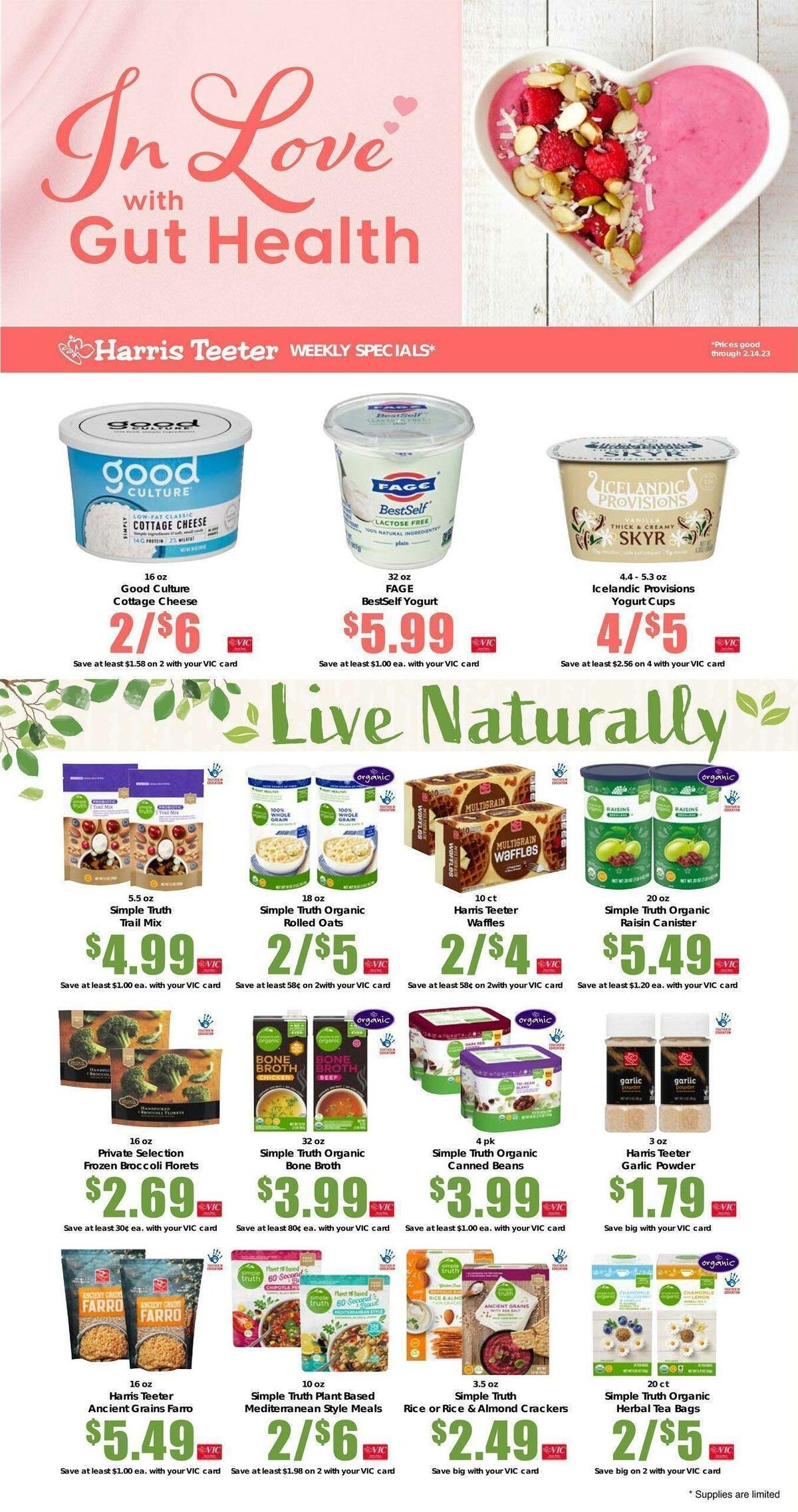 Harris Teeter Weekly Ad from February 8