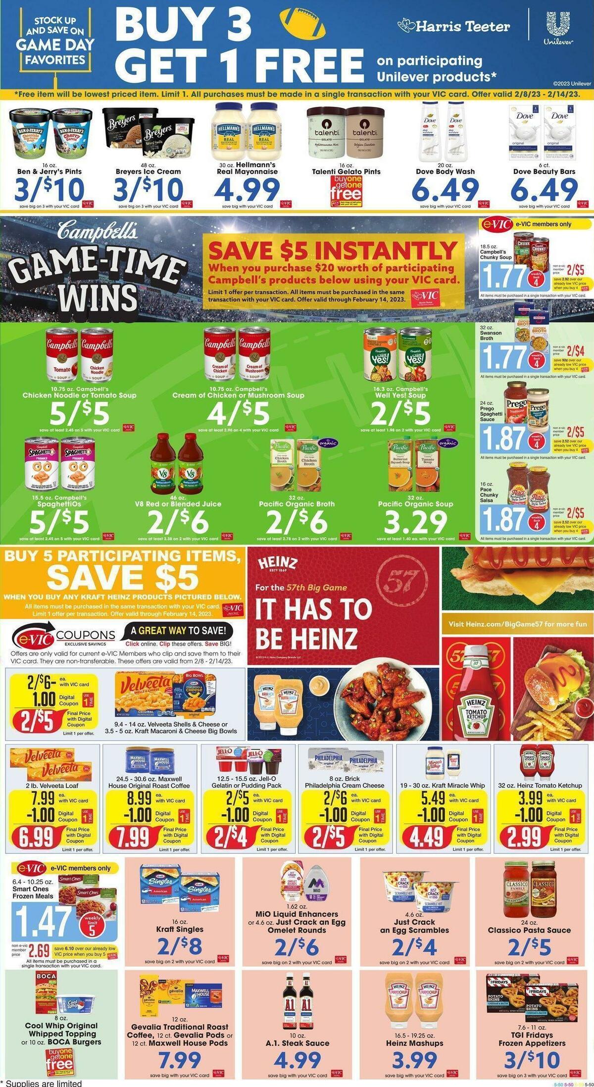 Harris Teeter Weekly Ad from February 8