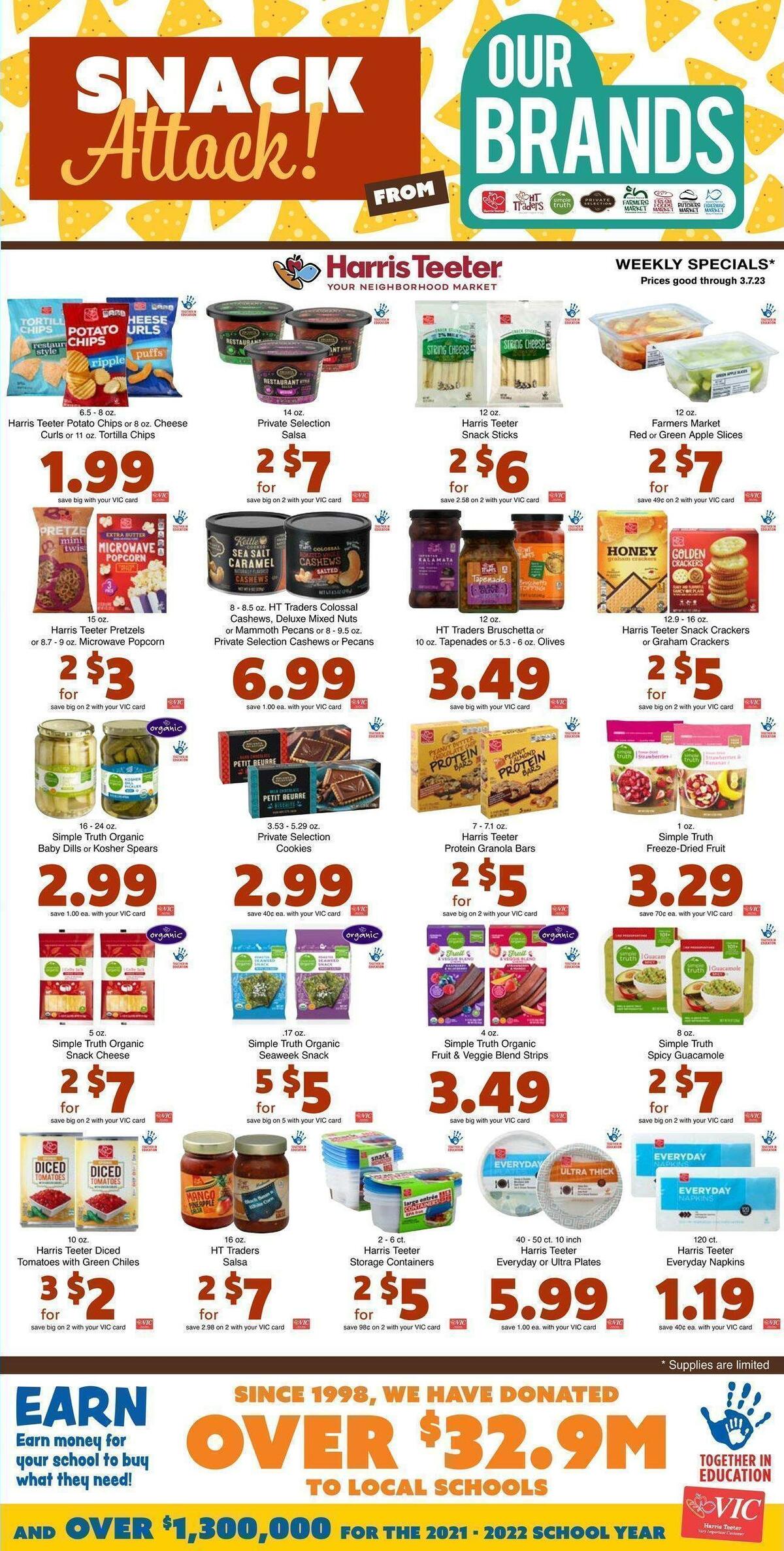 Harris Teeter Weekly Ad from March 1