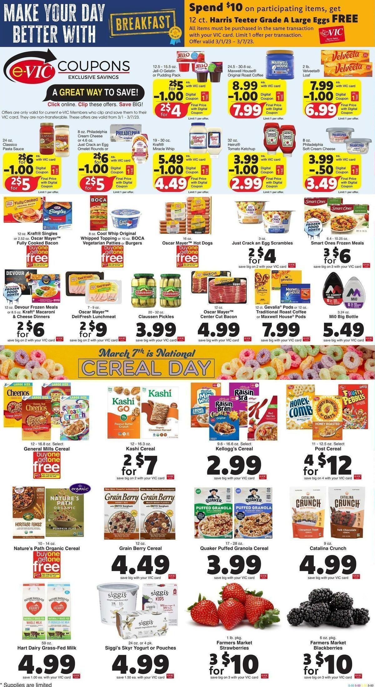 Harris Teeter Weekly Ad from March 1