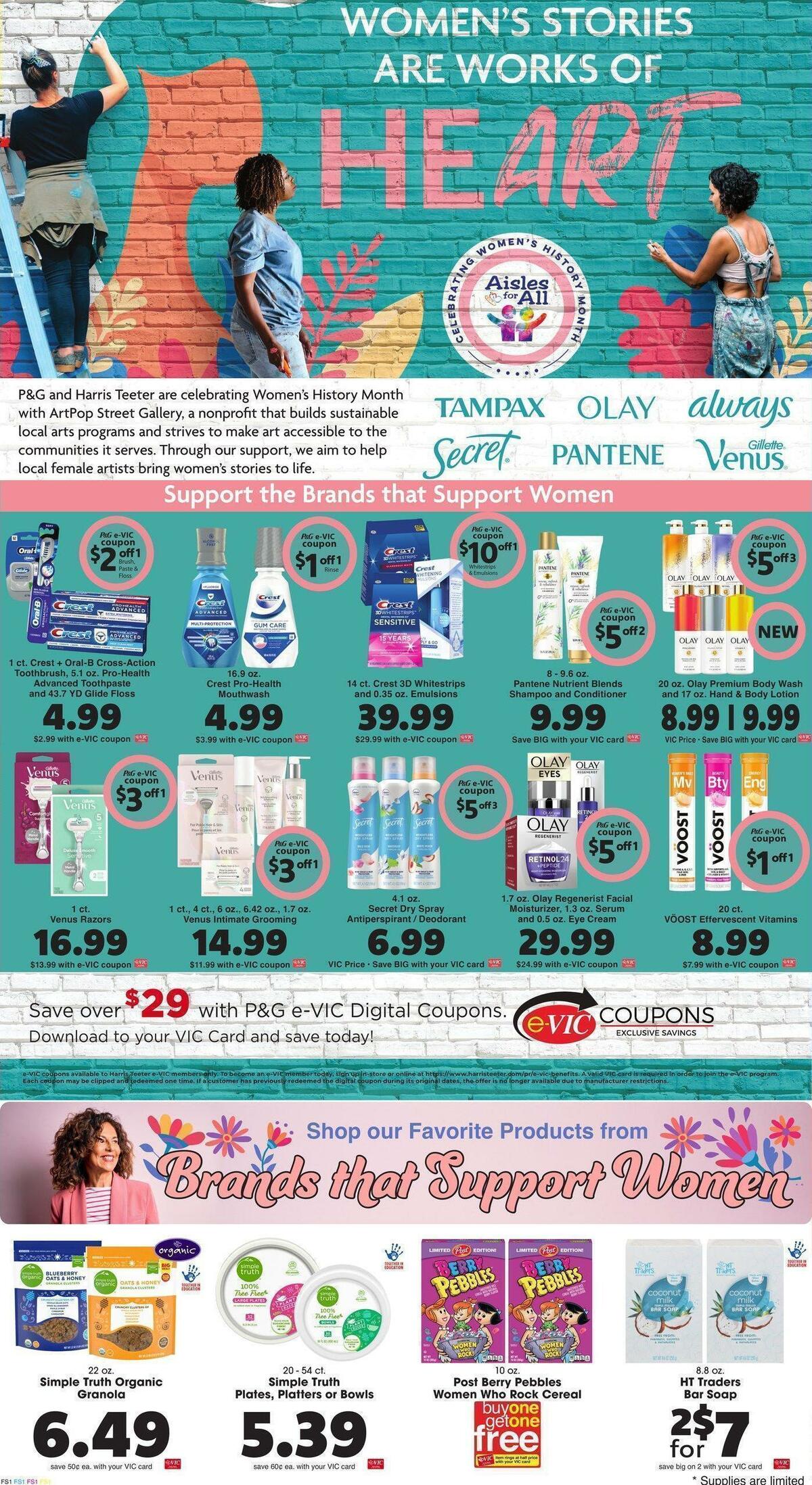 Harris Teeter Weekly Ad from March 1