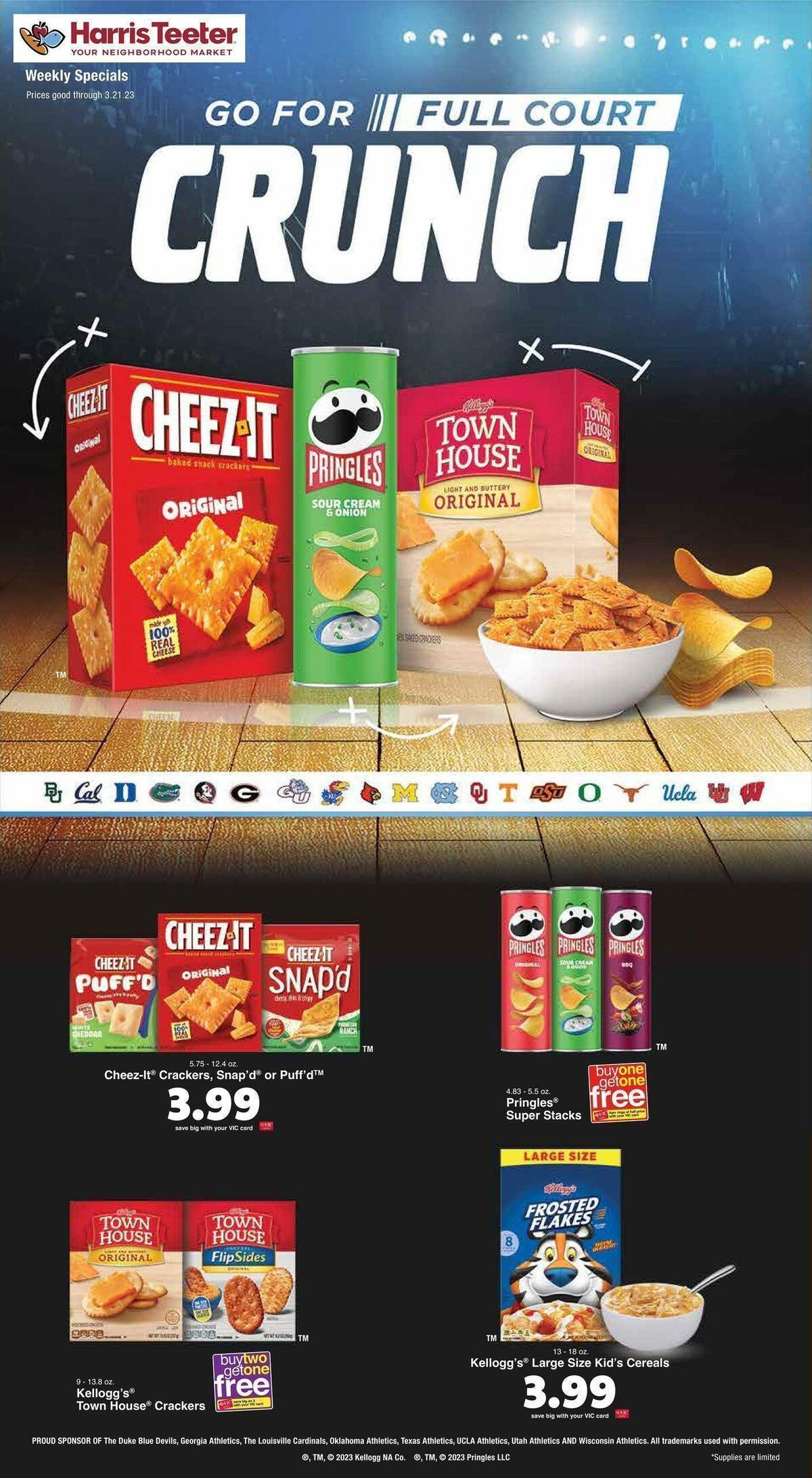 Harris Teeter Weekly Ad from March 15