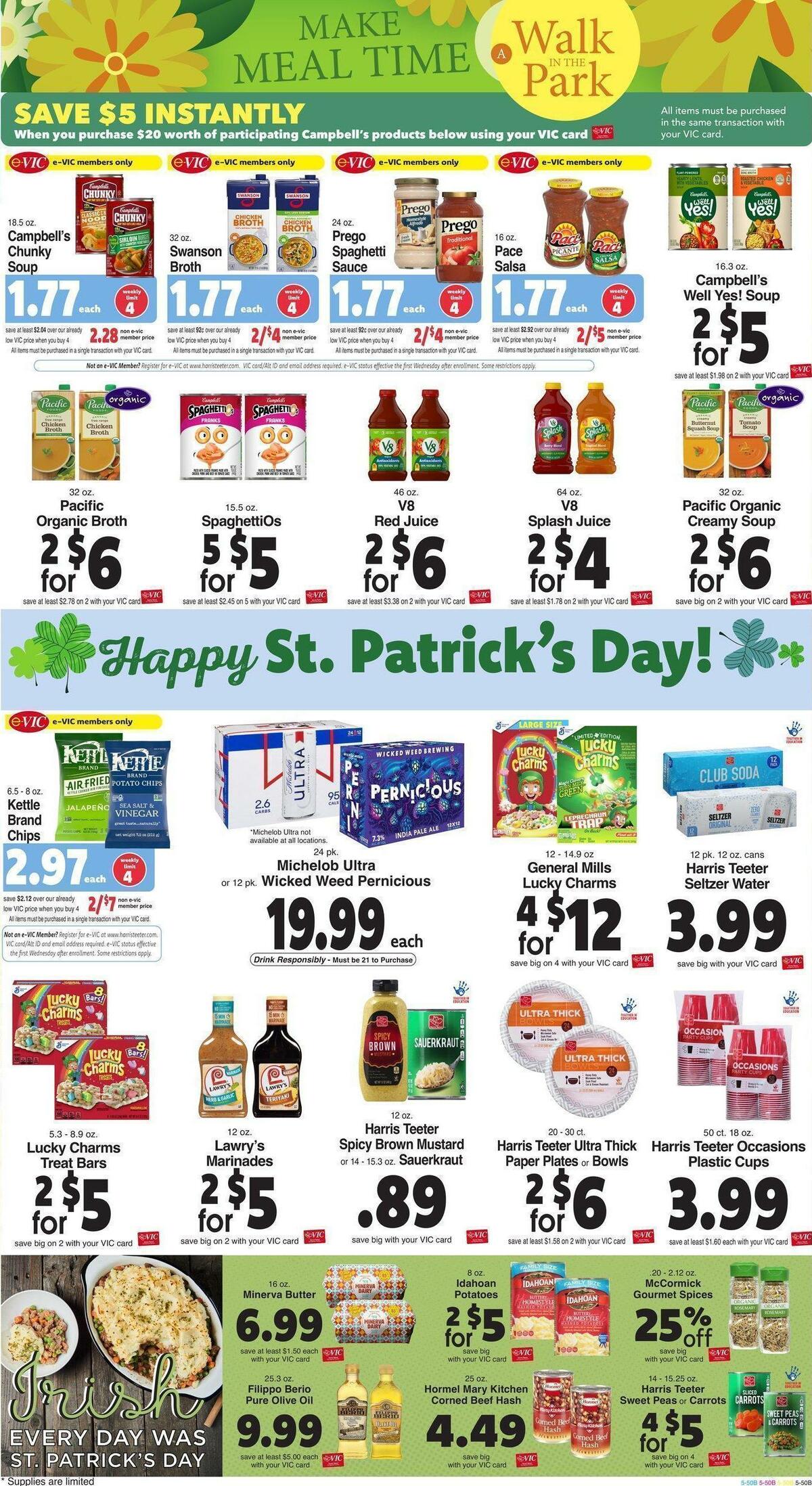 Harris Teeter Weekly Ad from March 15