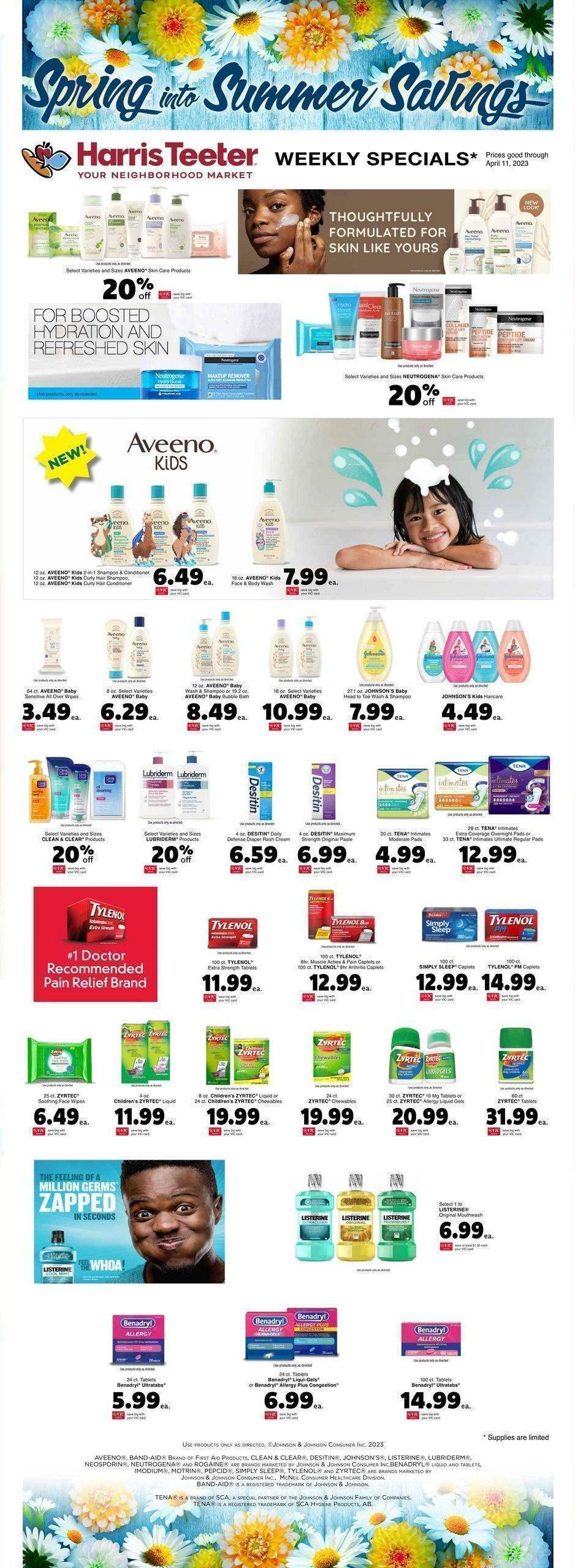 Harris Teeter Weekly Ad from April 5