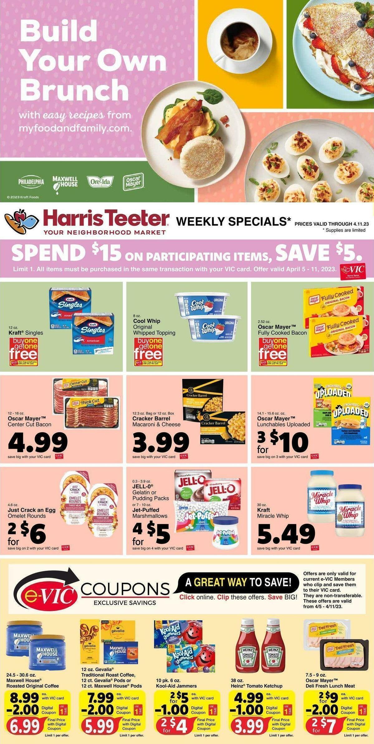 Harris Teeter Weekly Ad from April 5