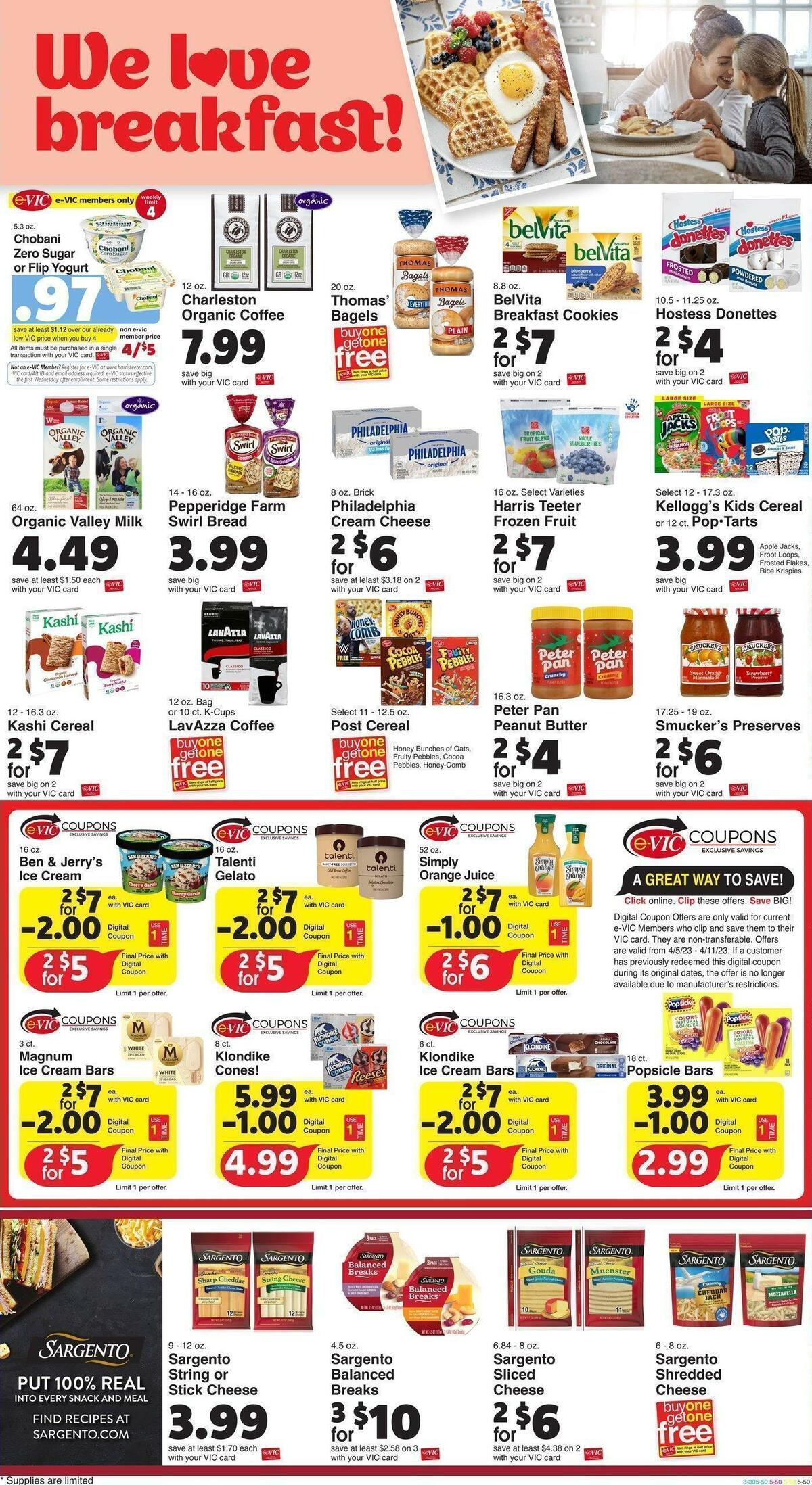 Harris Teeter Weekly Ad from April 5