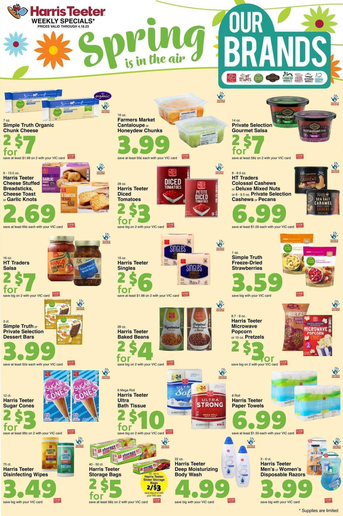 Harris Teeter Weekly Ad from April 12