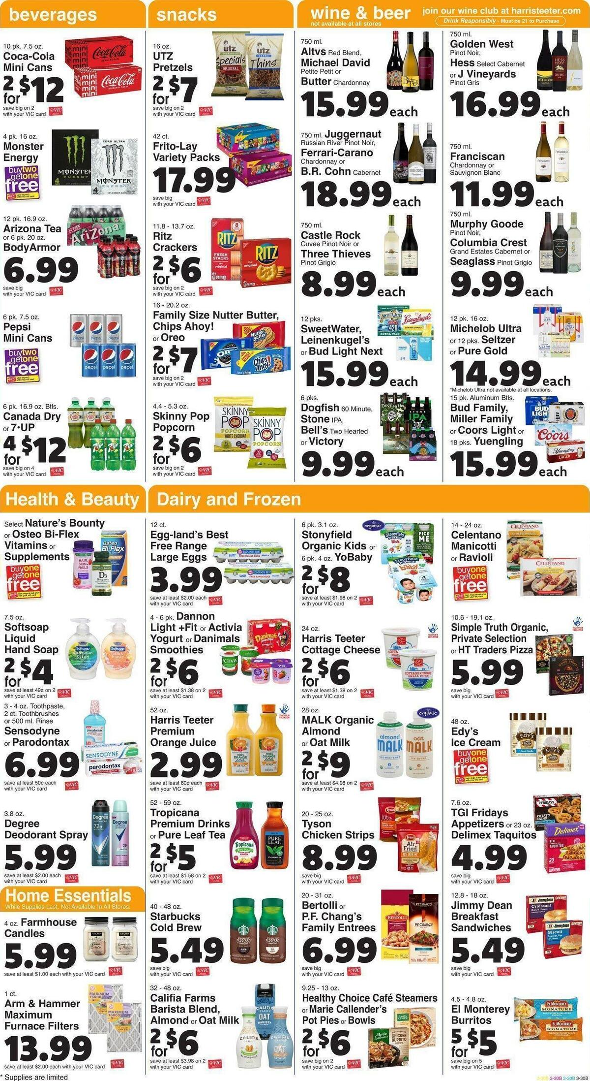 Harris Teeter Weekly Ad from April 12