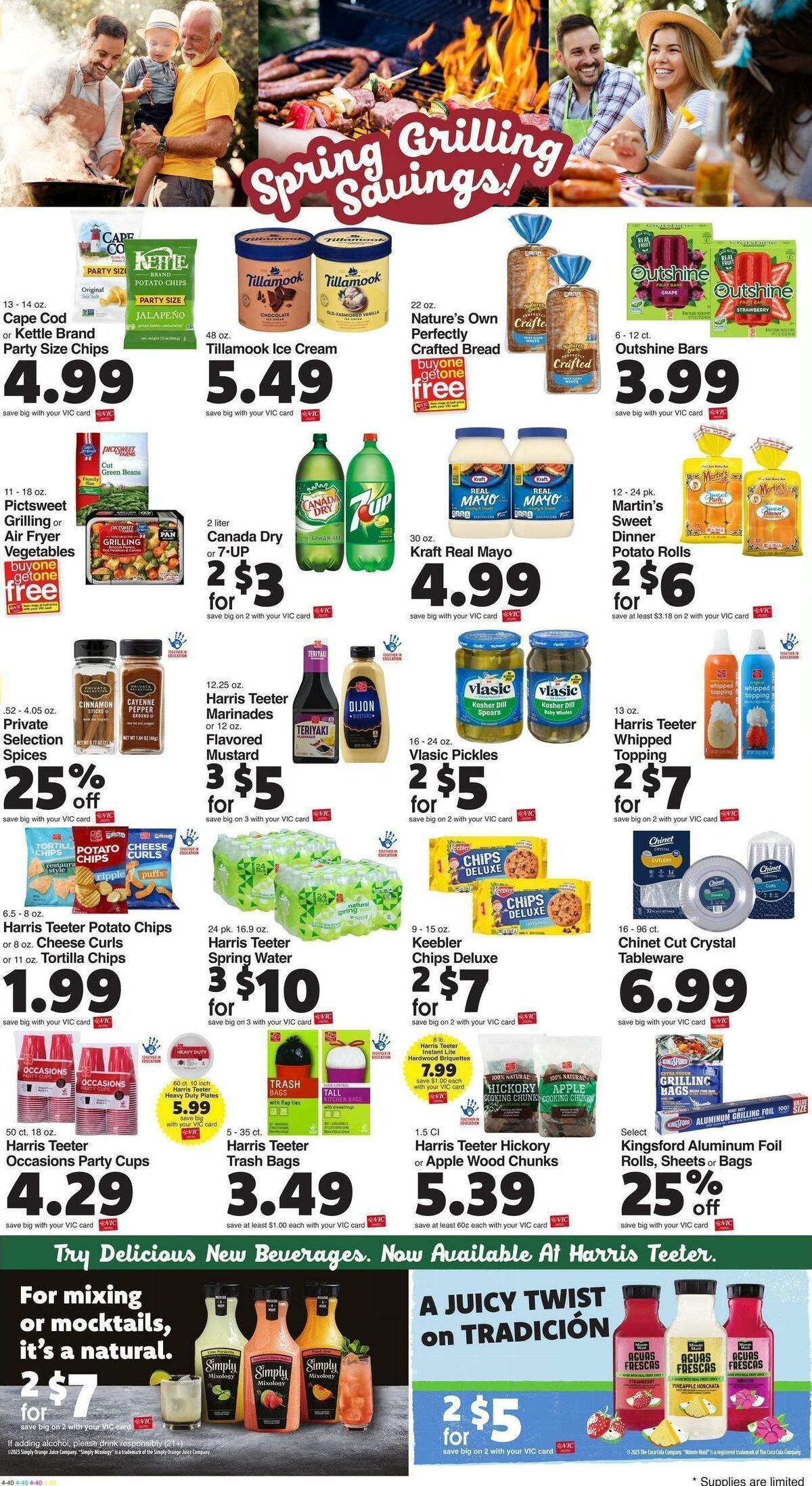 Harris Teeter Weekly Ad from April 12