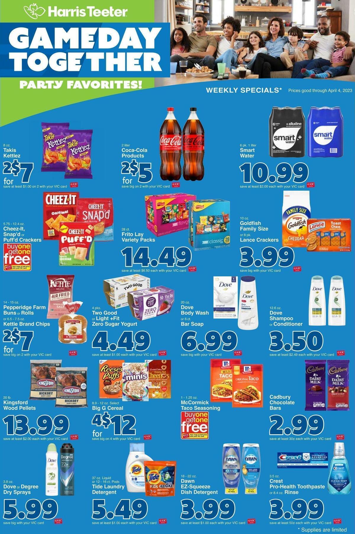 Harris Teeter Weekly Ad from April 26