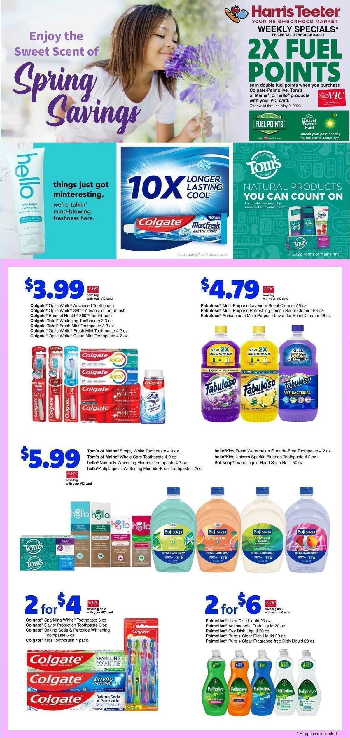 Harris Teeter Weekly Ad from April 26