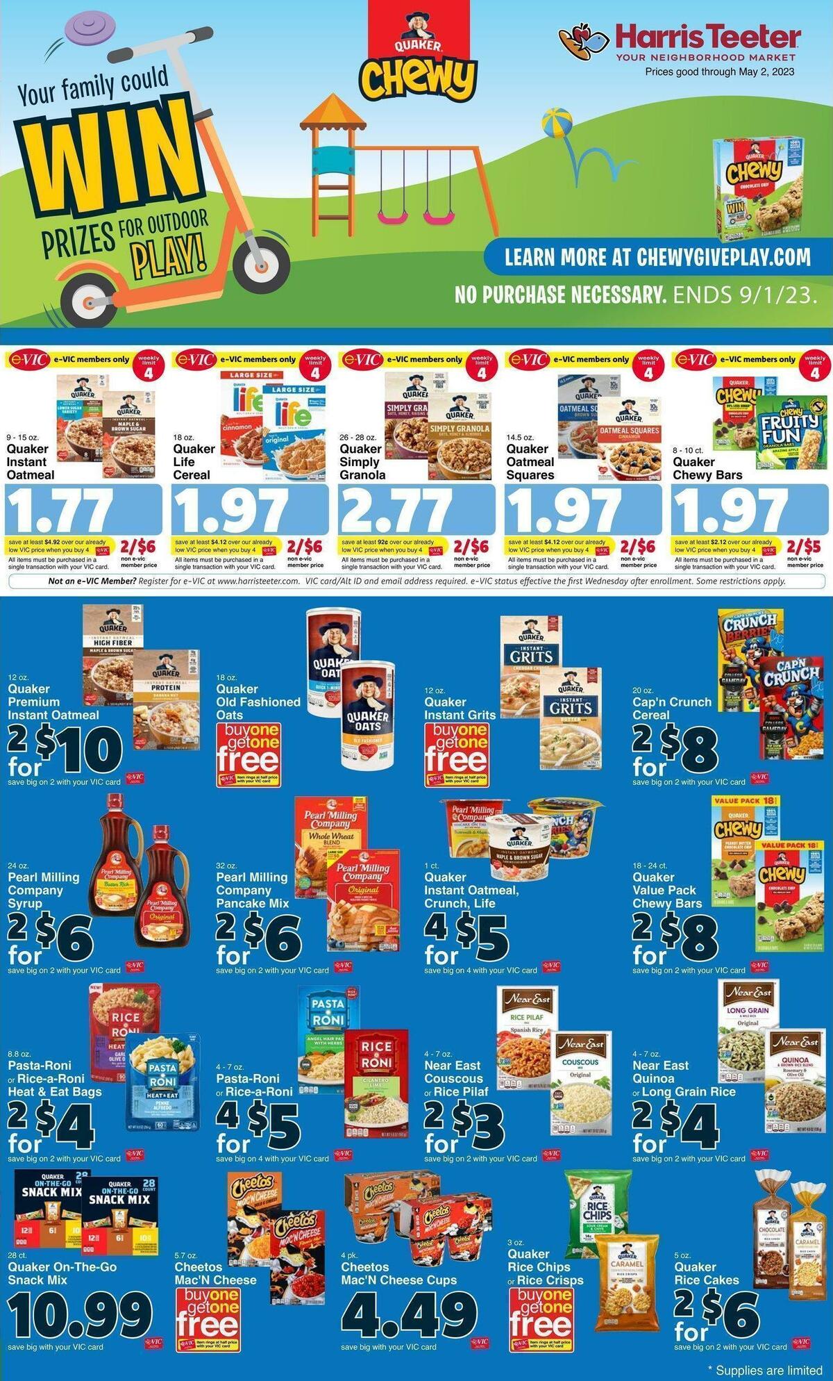 Harris Teeter Weekly Ad from April 26