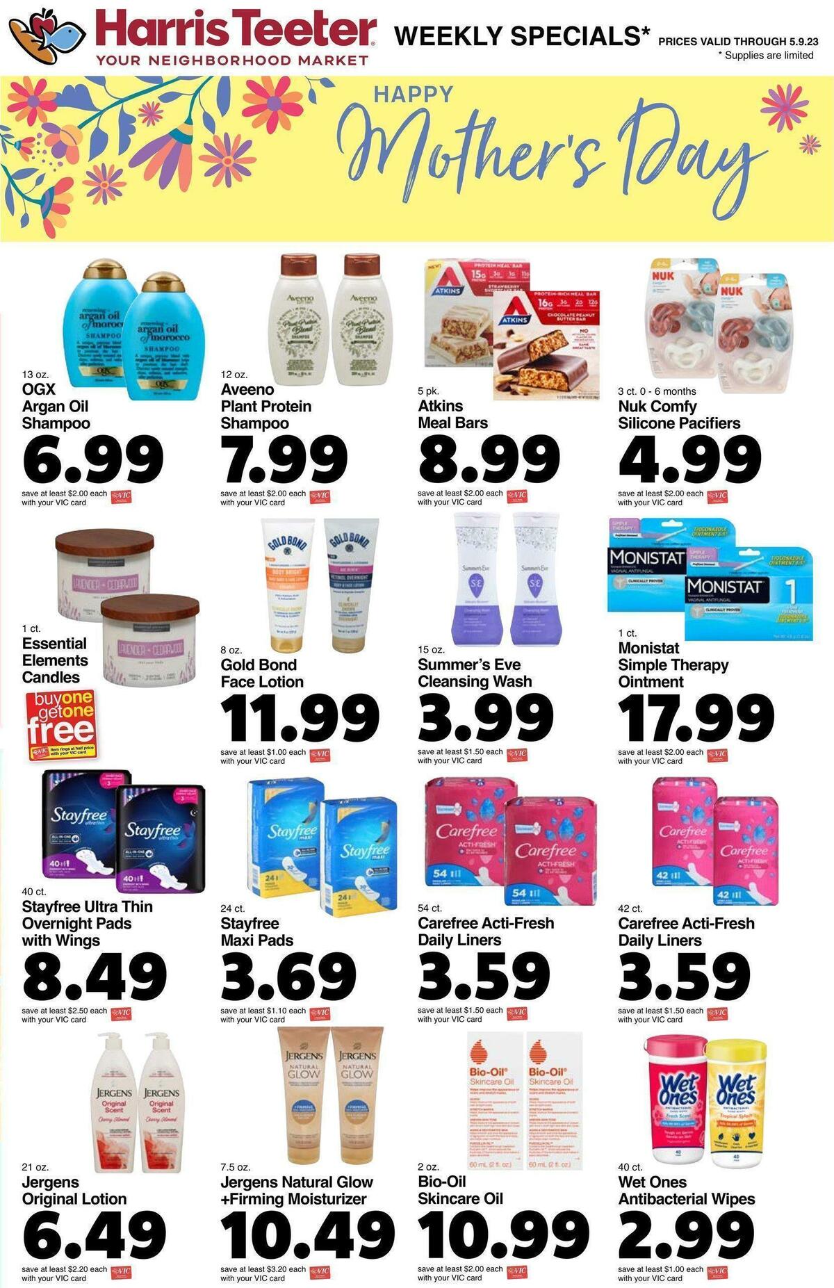 Harris Teeter Weekly Ad from May 3