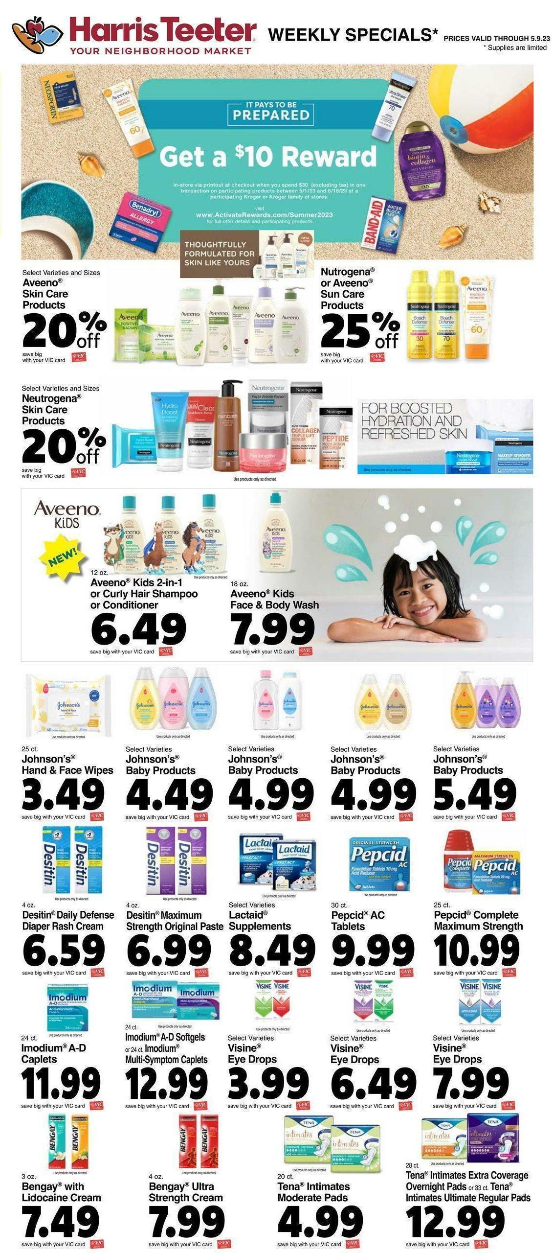 Harris Teeter Weekly Ad from May 3