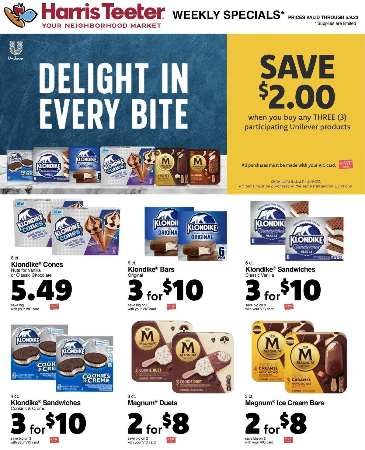 Harris Teeter Weekly Ad from May 3