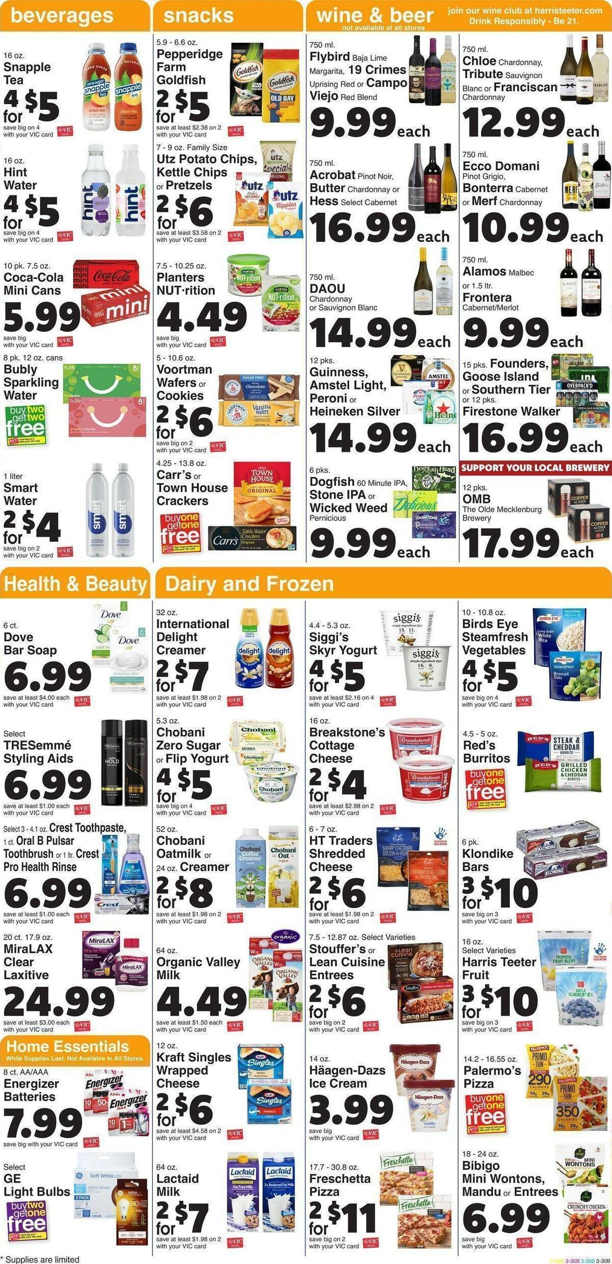 Harris Teeter Weekly Ad from May 3