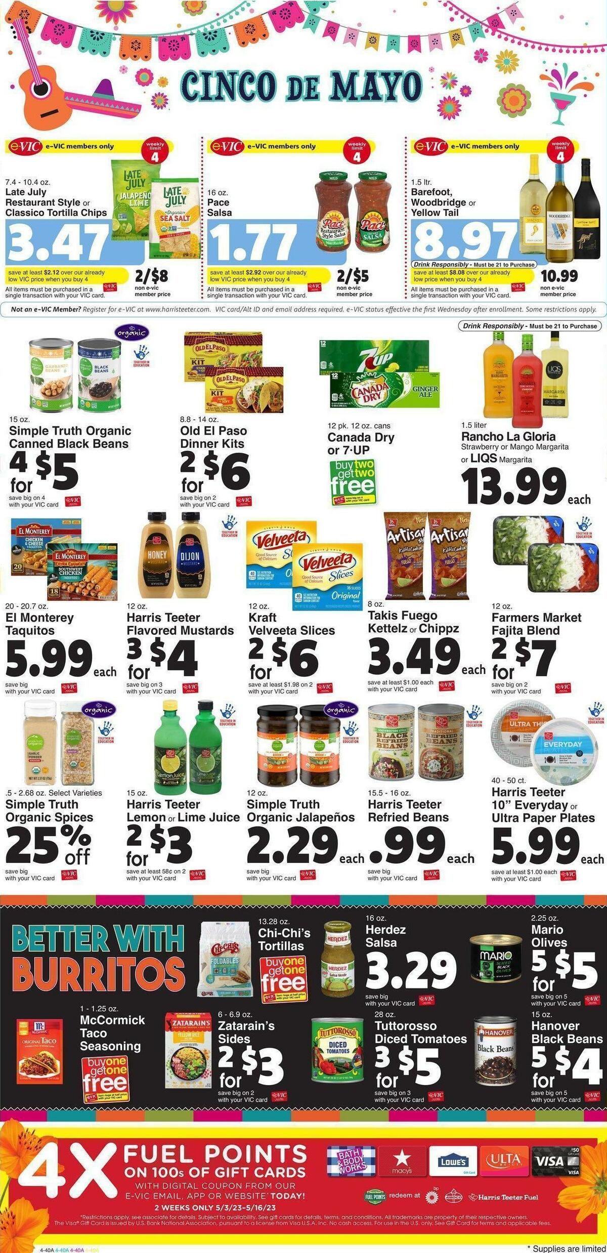 Harris Teeter Weekly Ad from May 3