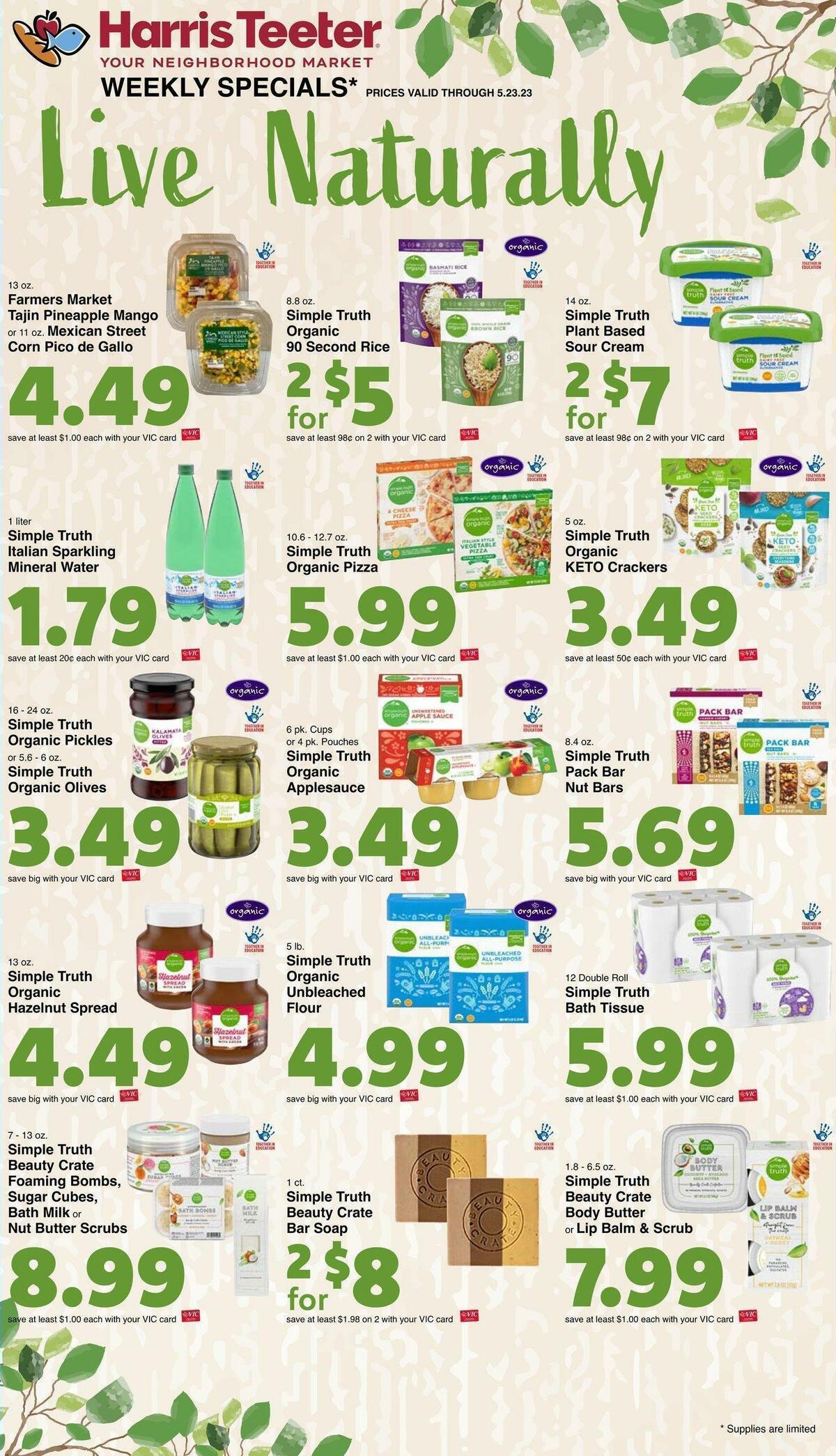 Harris Teeter Weekly Ad from May 17